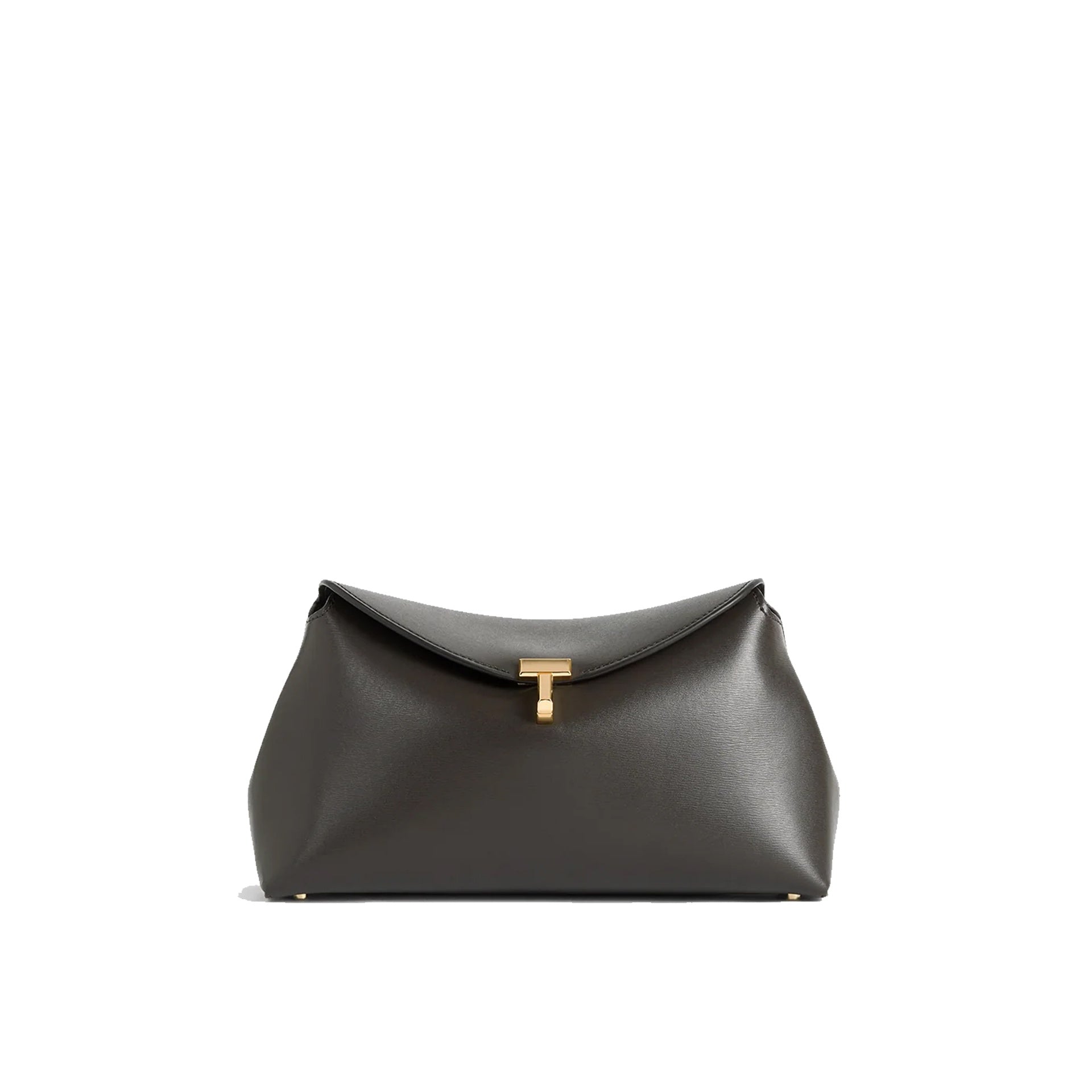 Toteme OUTLET Toteme T-Lock leather clutch Bag im SALE ARCHIVIST