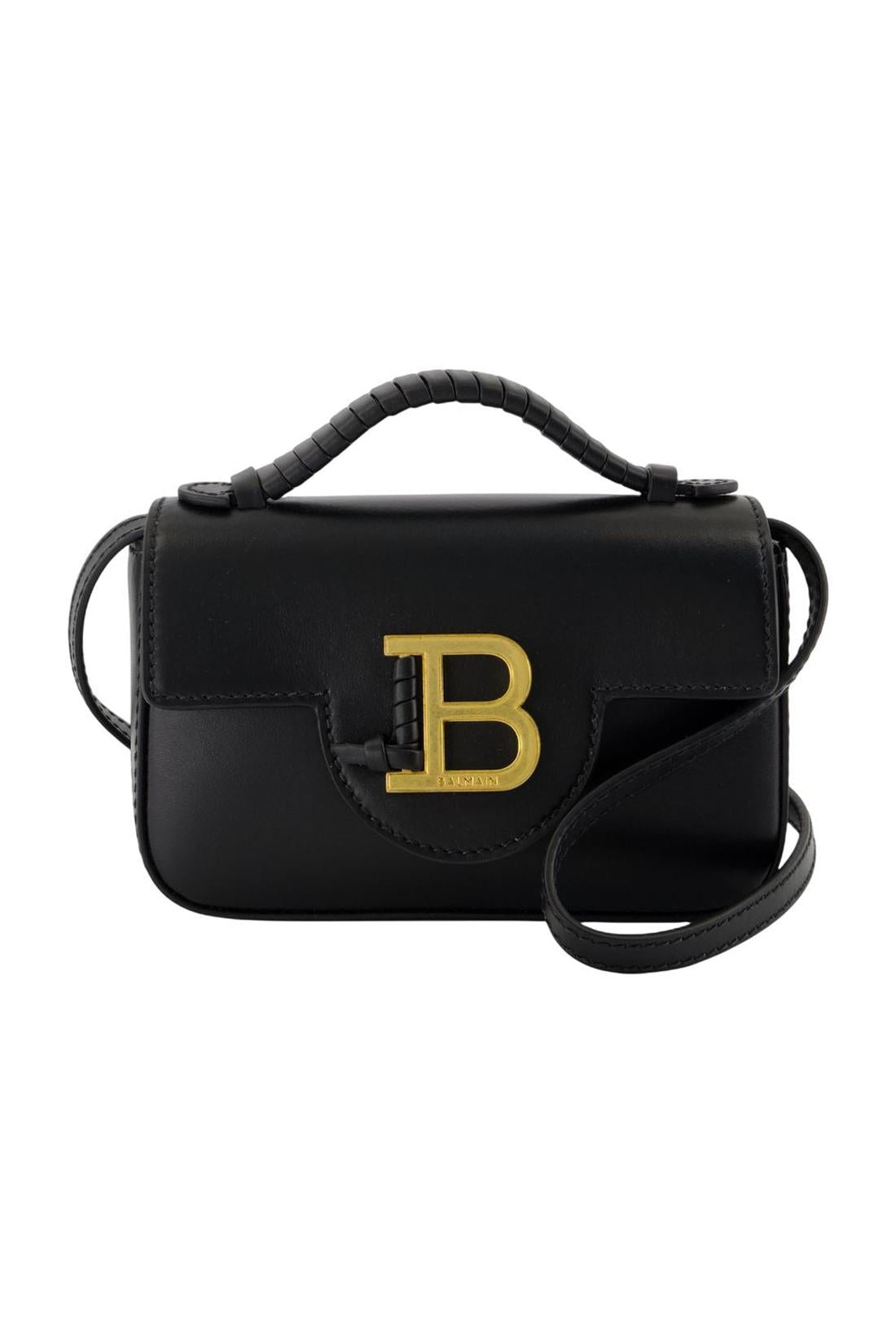 Balmain OUTLET B-Buzz Mini 17 Schultertasche Balmain Leder