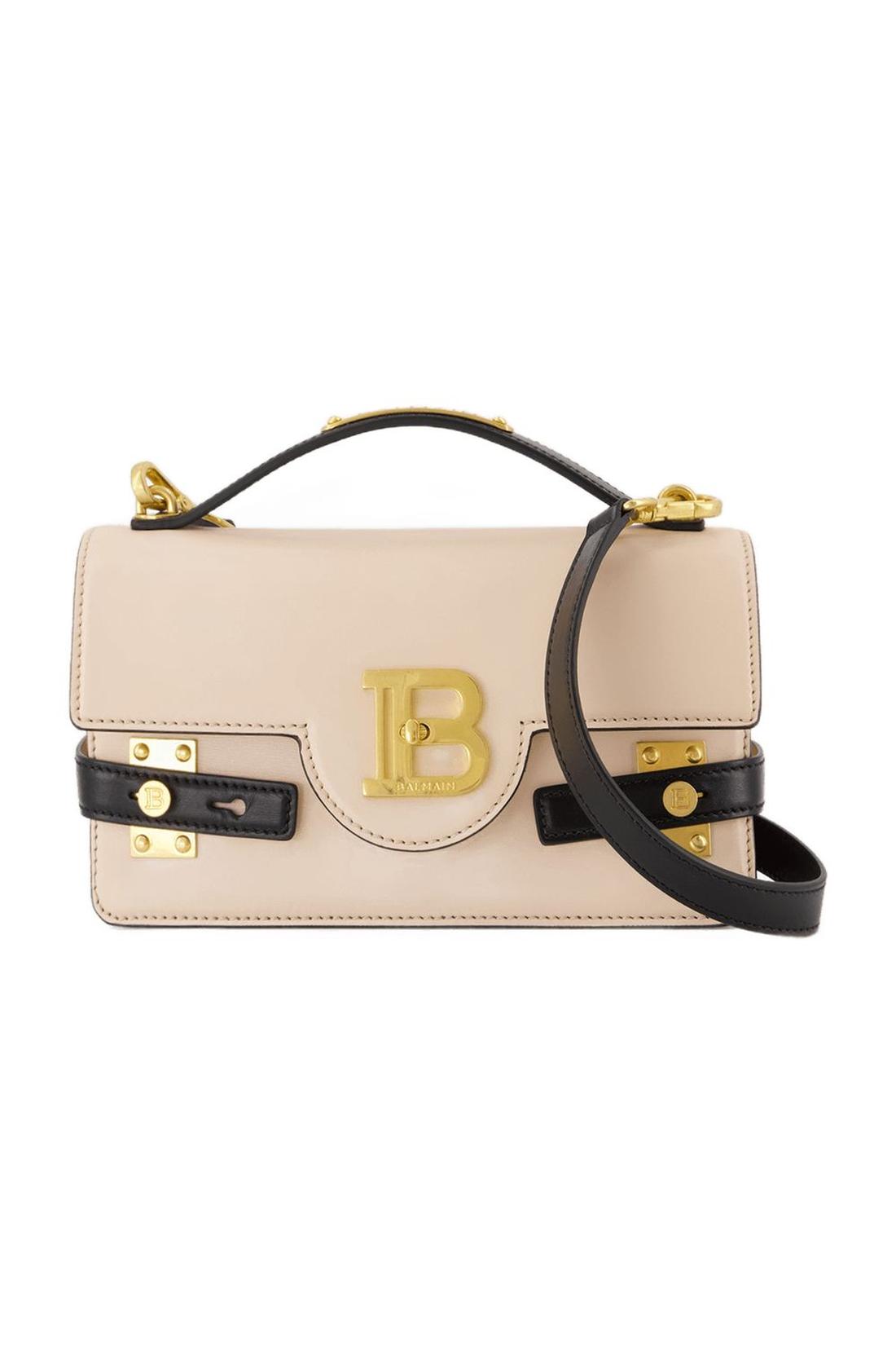 Balmain OUTLET B-Buzz 24 Schultertasche Balmain Leder