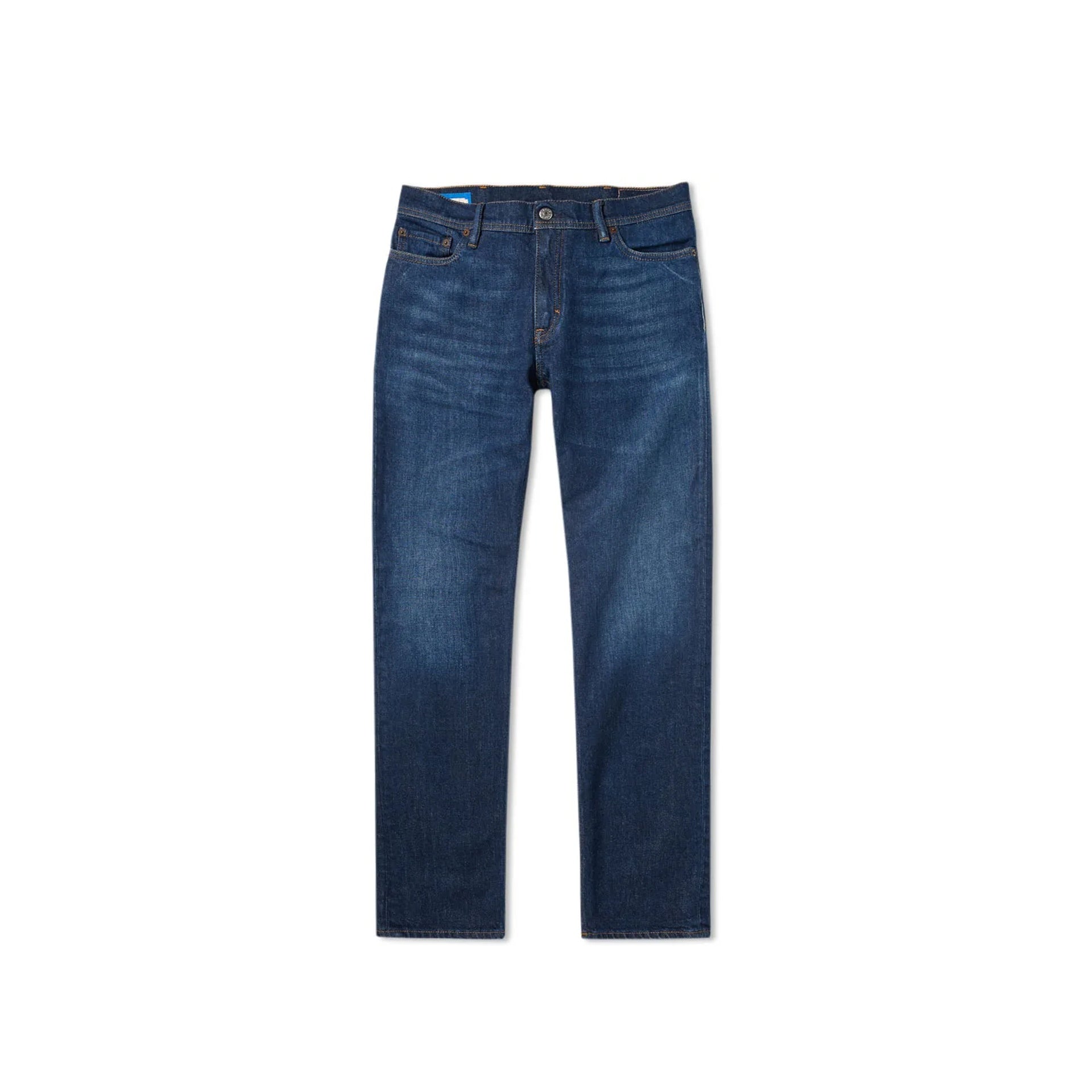 Acne Studios OUTLET | Acne Studios Blå Konst Cotton Denim Jeans im