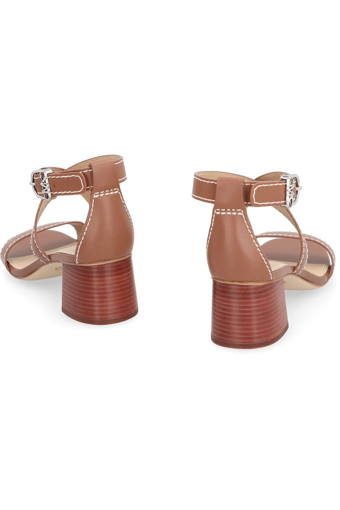 MICHAEL MICHAEL KORS-OUTLET-SALE-Ashton leather sandals-ARCHIVIST
