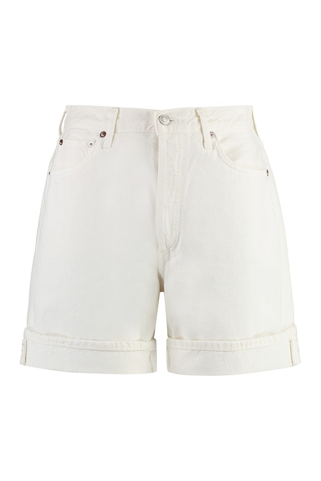 AGOLDE-OUTLET-SALE-Cotton bermuda shorts-ARCHIVIST