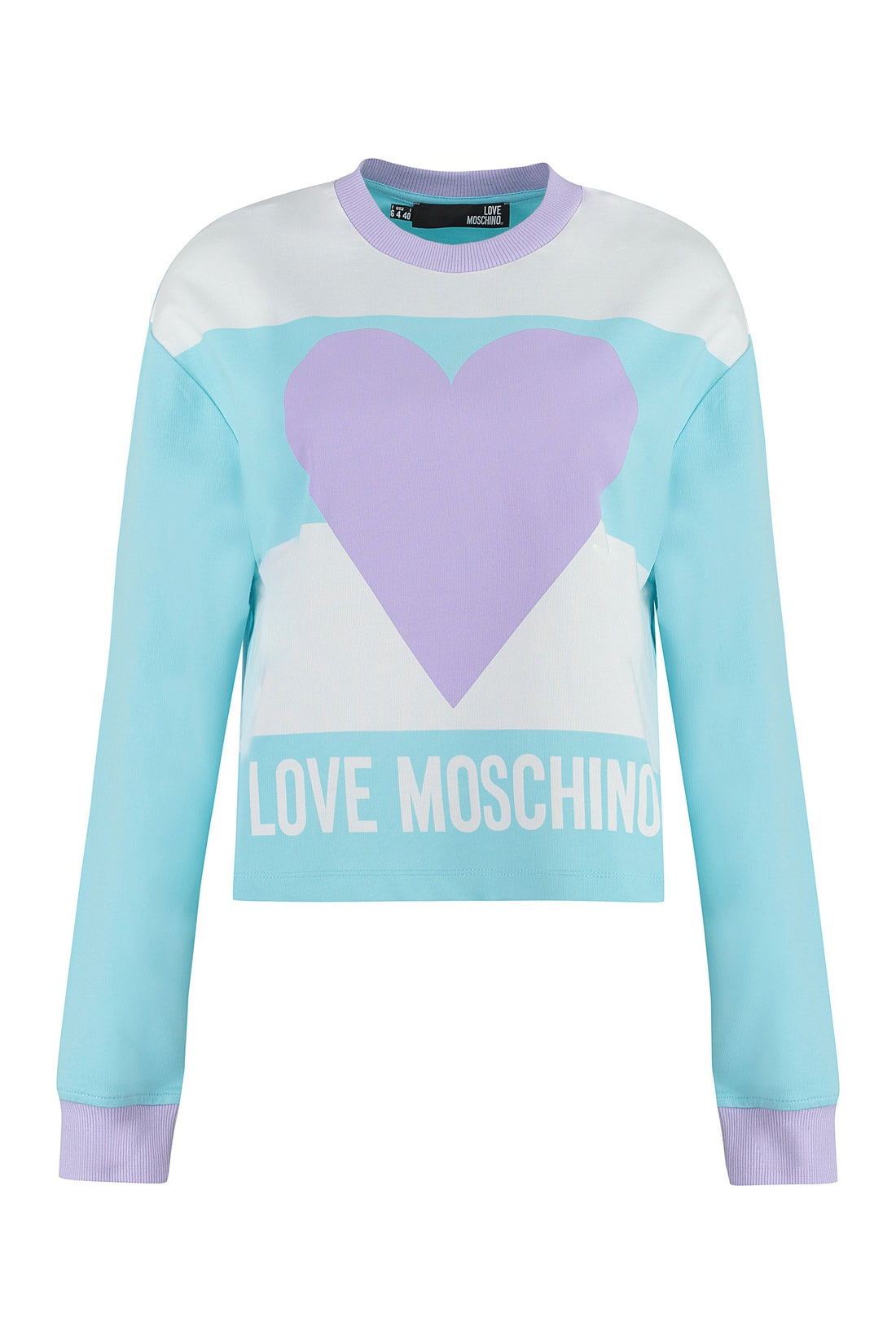 Love moschino sweatshirt online sale