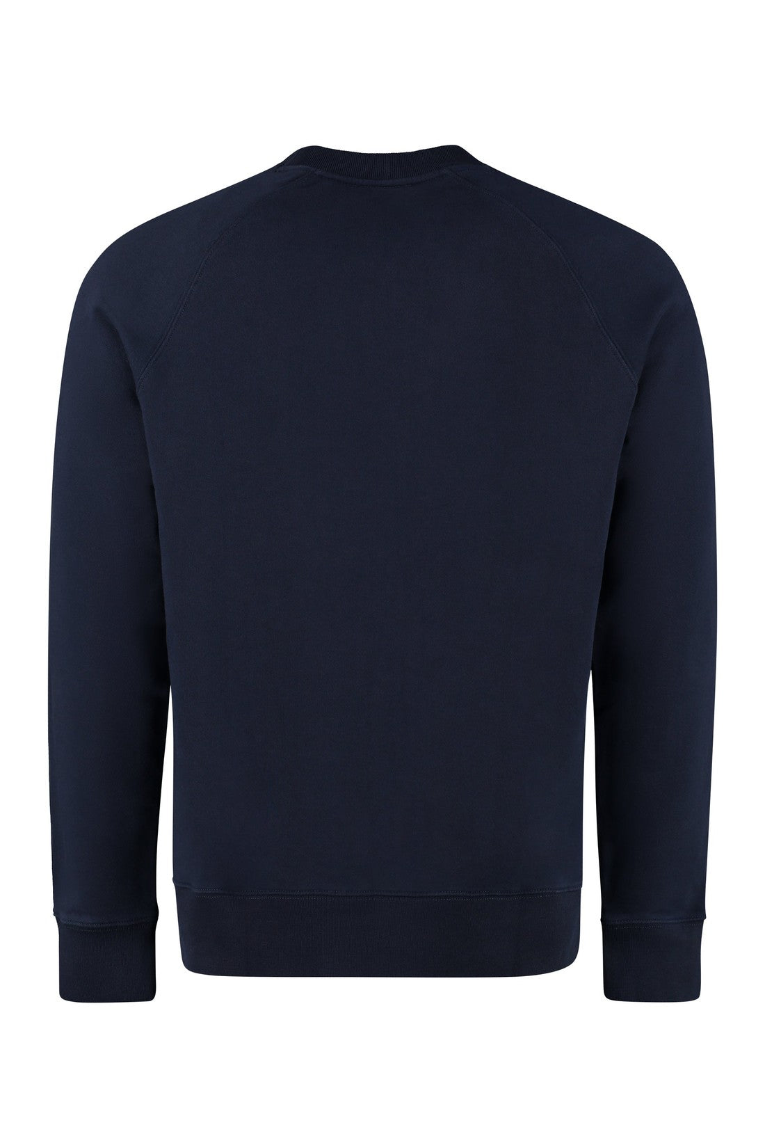 Maison Kitsuné-OUTLET-SALE-Cotton crew-neck sweatshirt with logo-ARCHIVIST