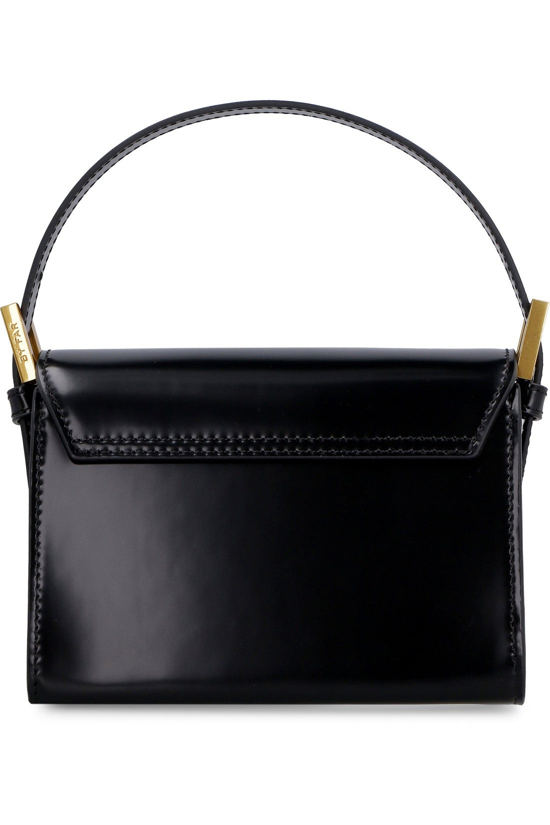 BY FAR-OUTLET-SALE-Fran patent leather handbag-ARCHIVIST
