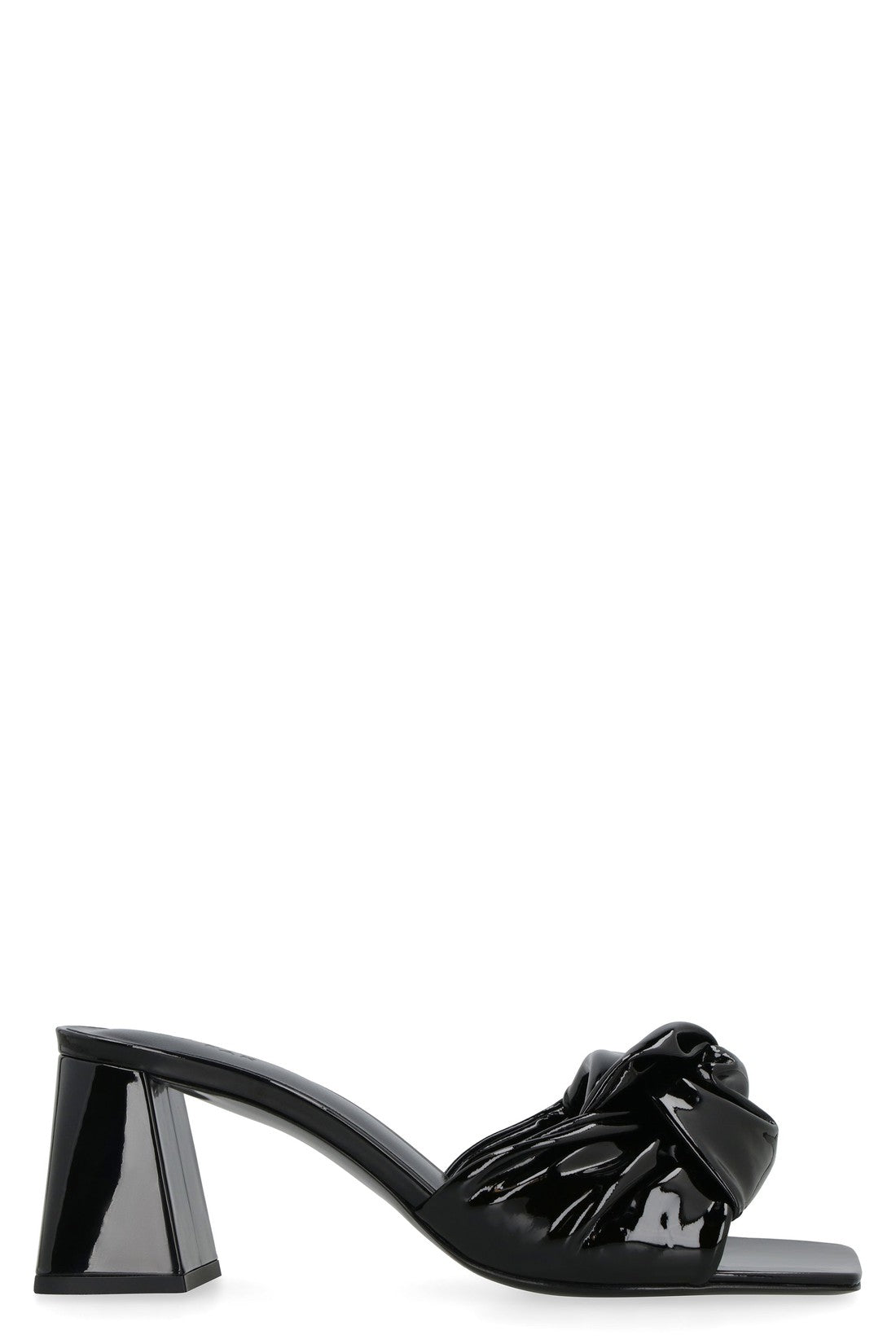 BY FAR OUTLET Lamar patent leather mules im SALE ARCHIVIST