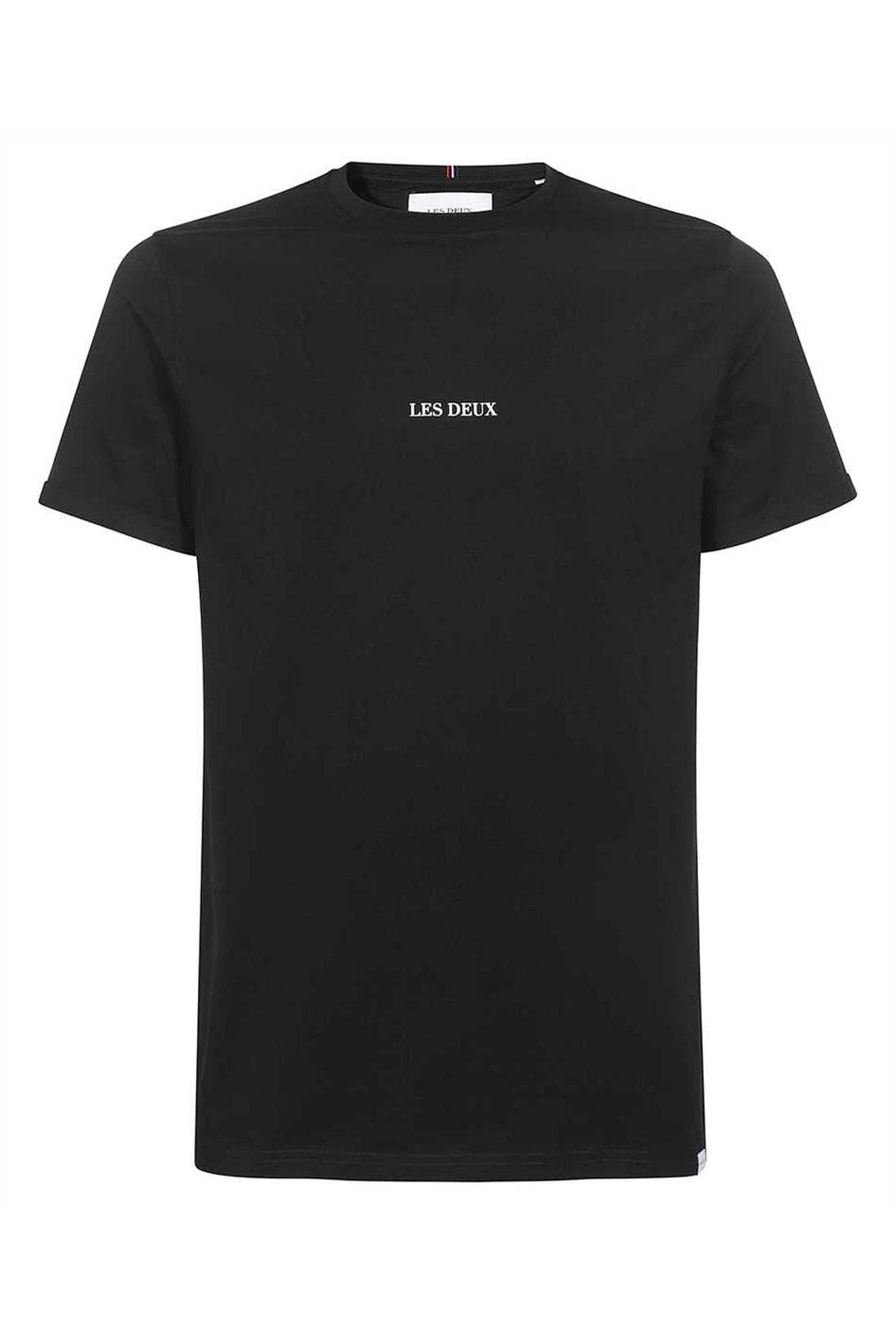 Les Deux-OUTLET-SALE-Lens logo cotton t-shirt-ARCHIVIST