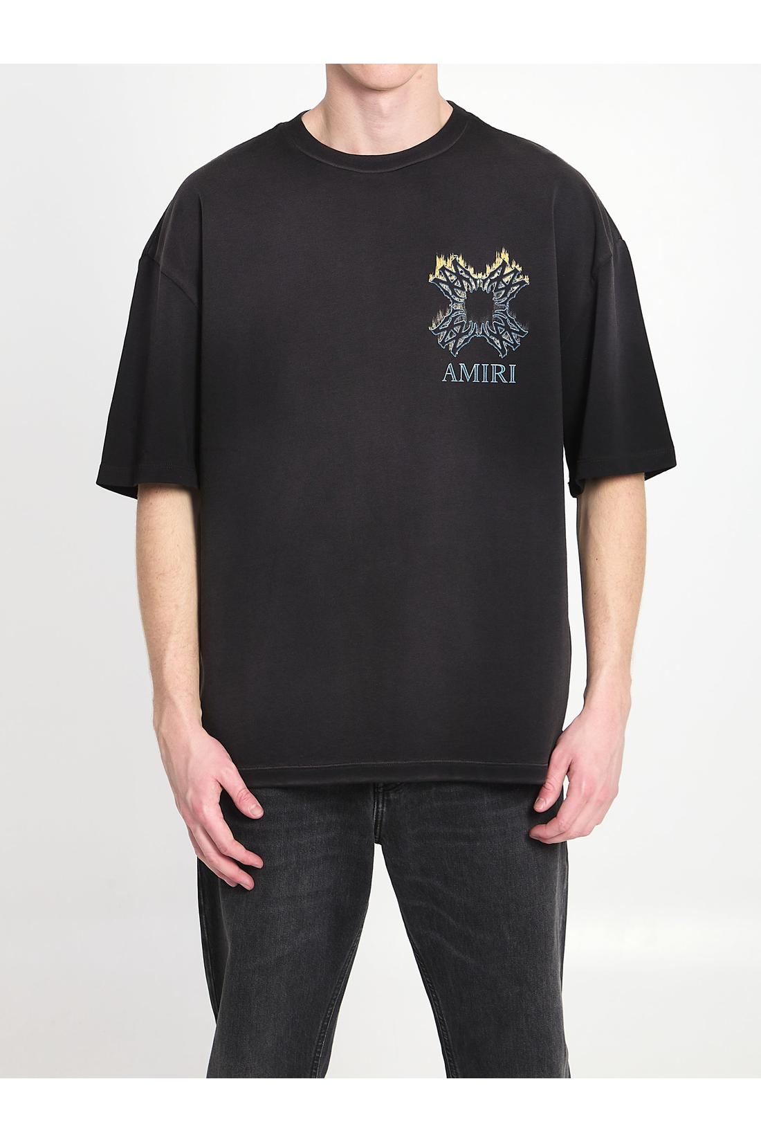 Amiri OUTLET | MA Quad Flames oversized T-shirt im SALE | ARCHIVIST