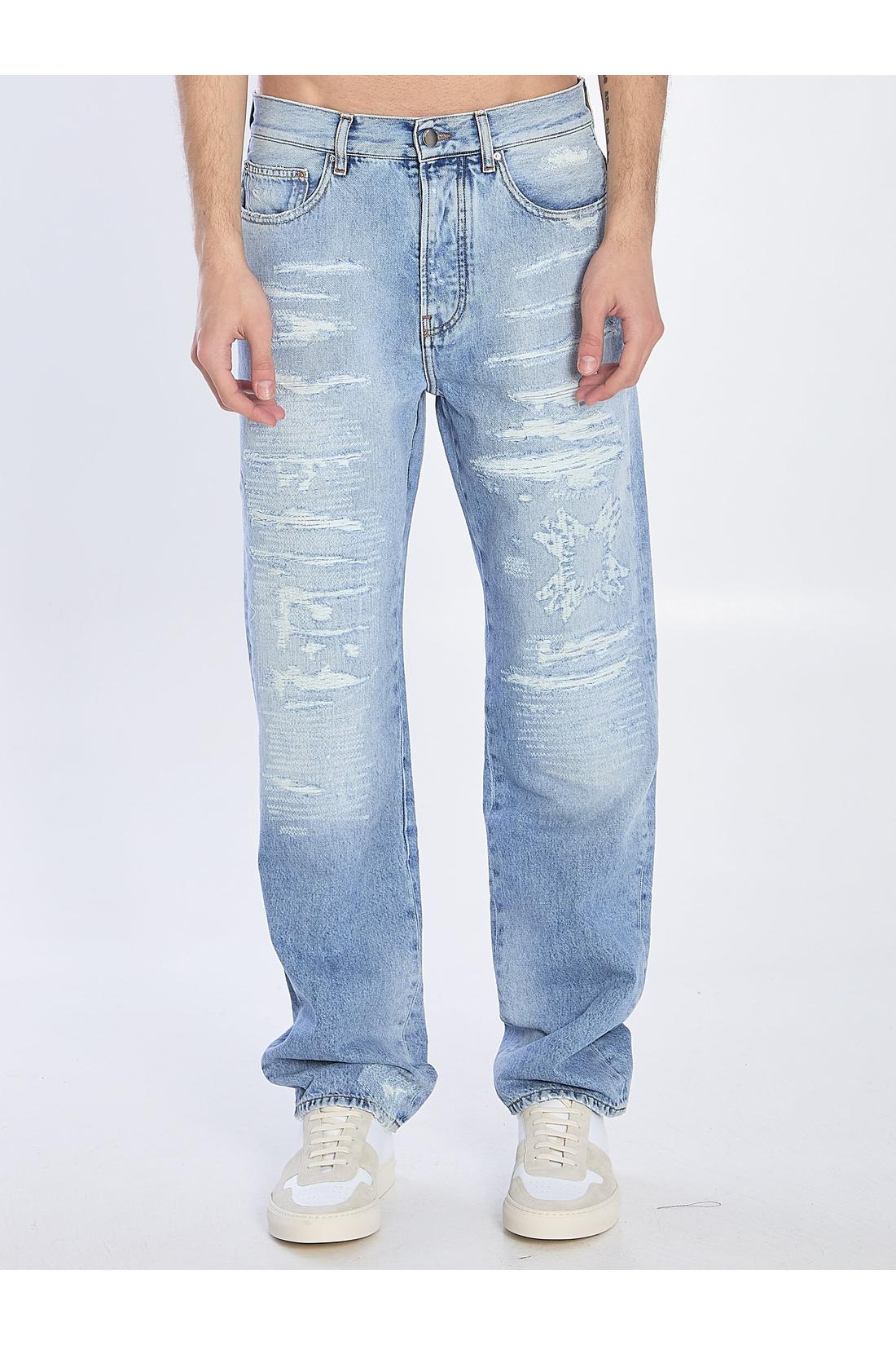 Amiri OUTLET MA Quad Repaired jeans im SALE ARCHIVIST