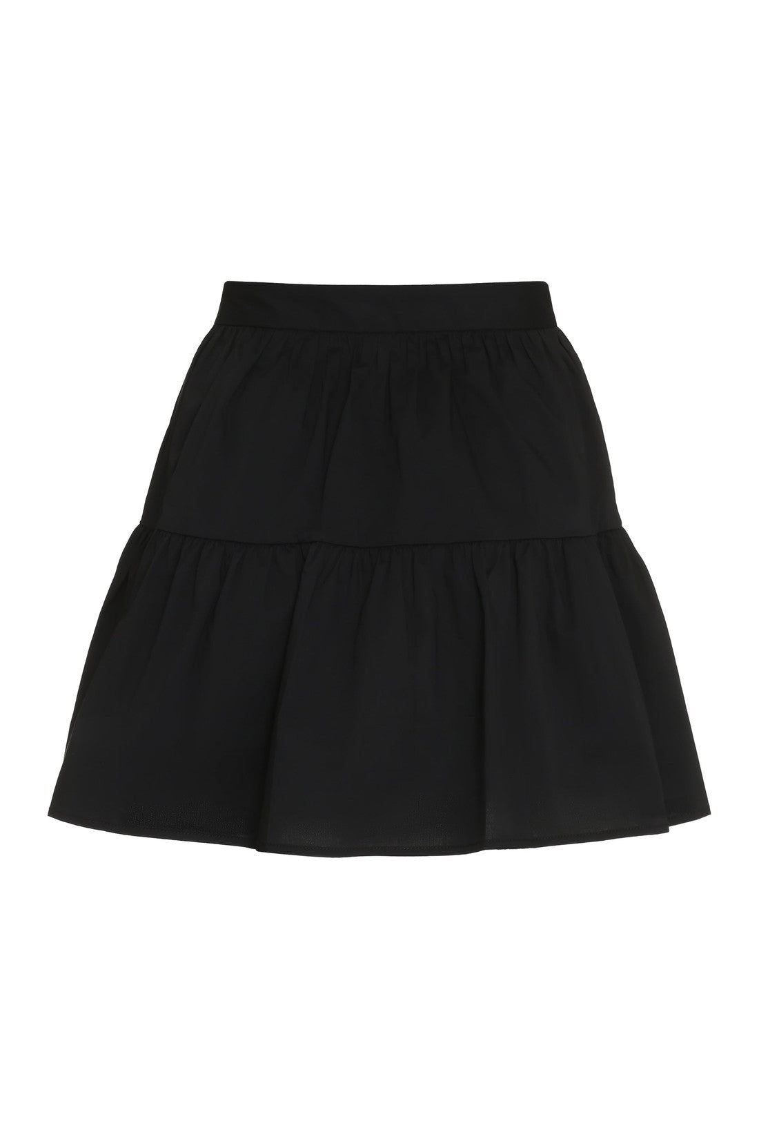 STAUD-OUTLET-SALE-Mini Sea cotton mini-skirt-ARCHIVIST