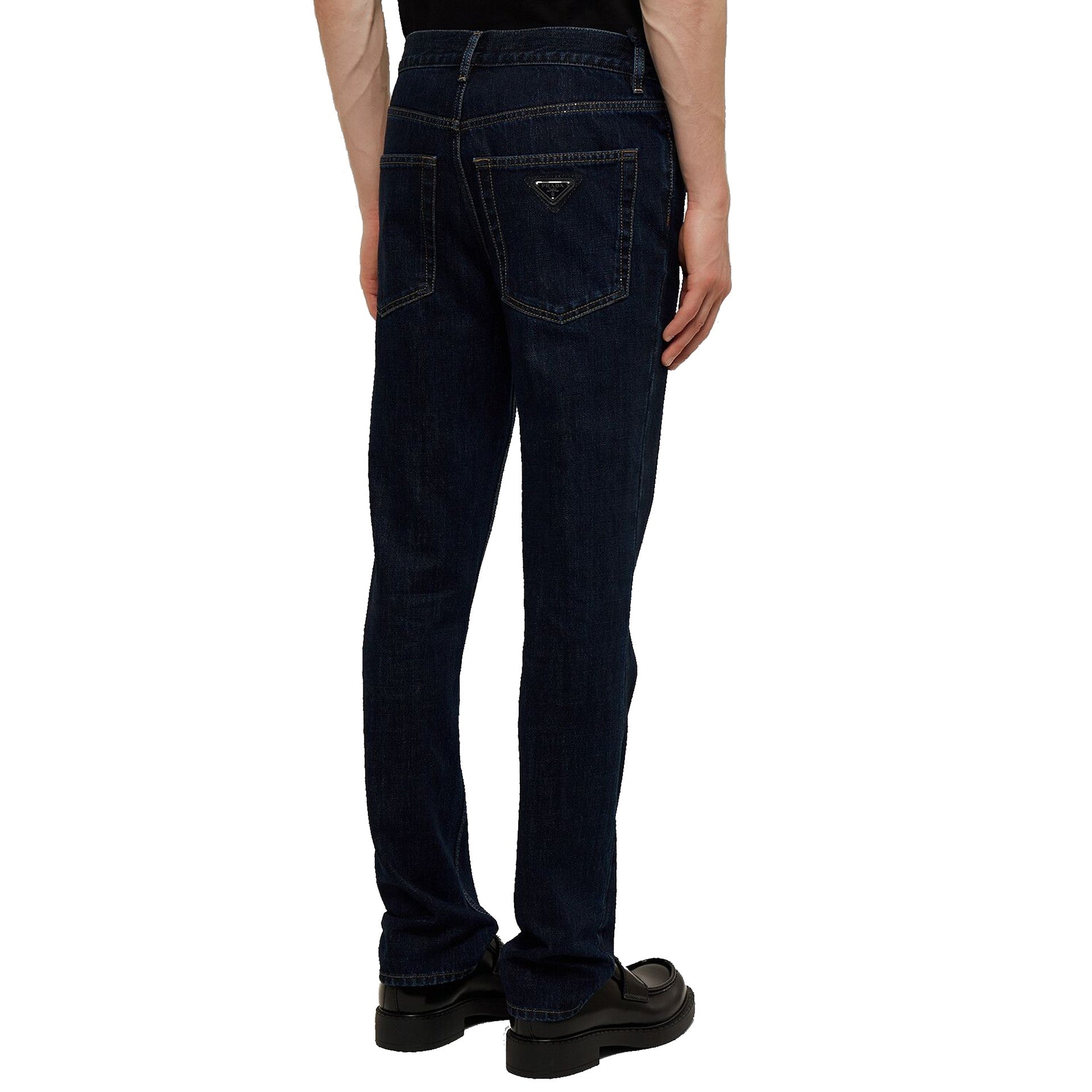 PRADA-Outlet-Sale-Prada Cotton Denim Jeans-MEN CLOTHING-ARCHIVIST