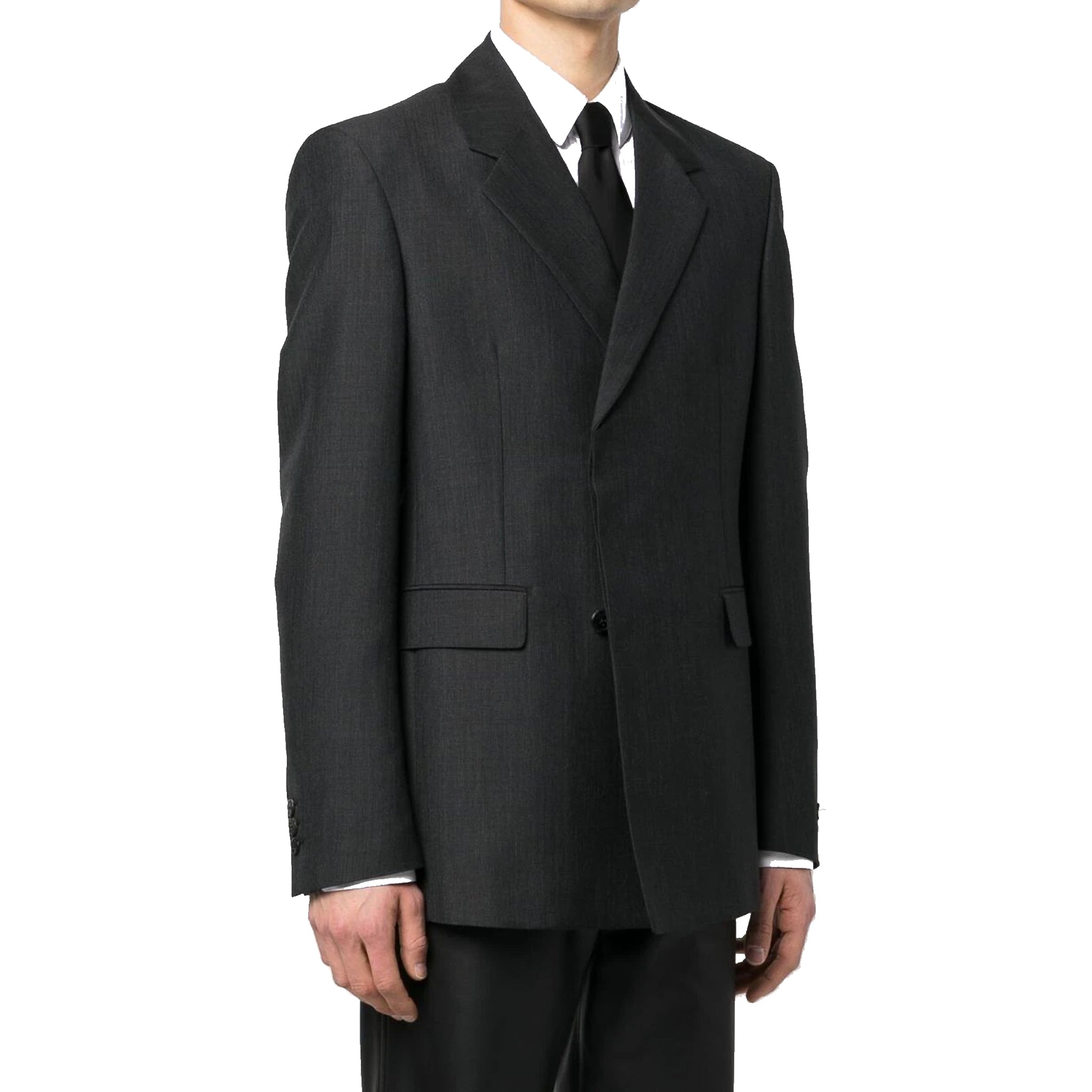 PRADA-Outlet-Sale-Prada Double-Breasted Wool Jacket-MEN CLOTHING-ARCHIVIST