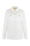 MICHAEL MICHAEL KORS-OUTLET-SALE-Stretch cotton shirt-ARCHIVIST