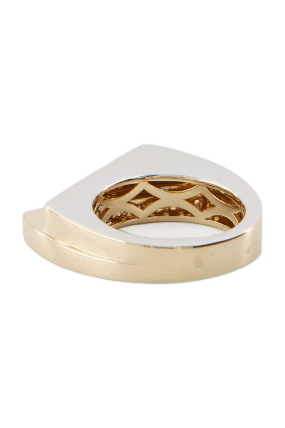 Handcuff Purple Earrings - Rainbow K - 9K Gold - Yellow