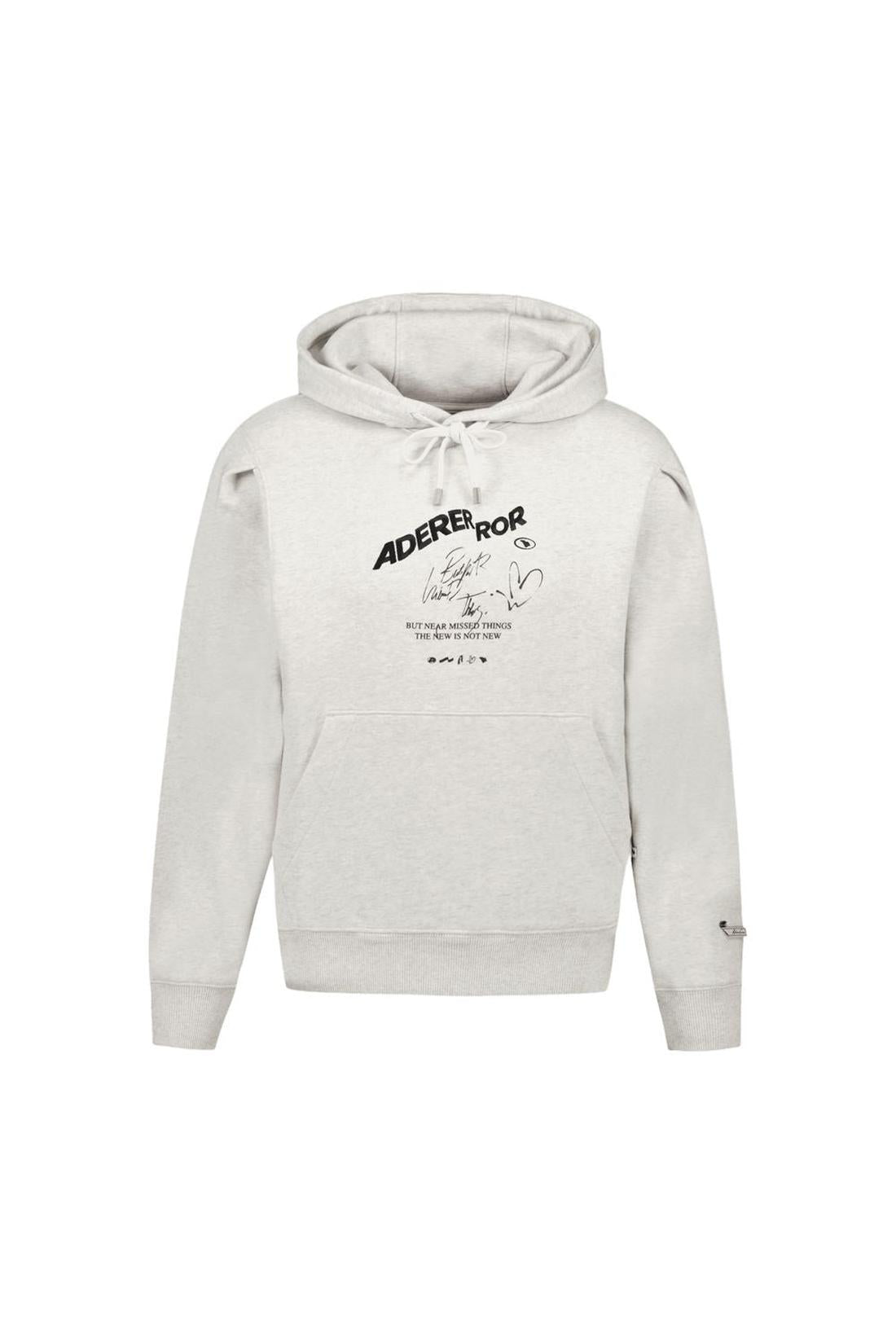 Hoodie - Ader Error - Baumwolle - Weiß