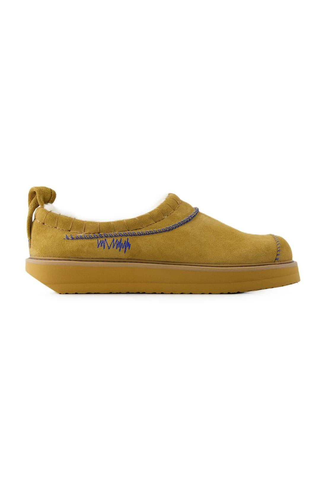 Slip On Pantoletten - Ader Error - Leder - Camel