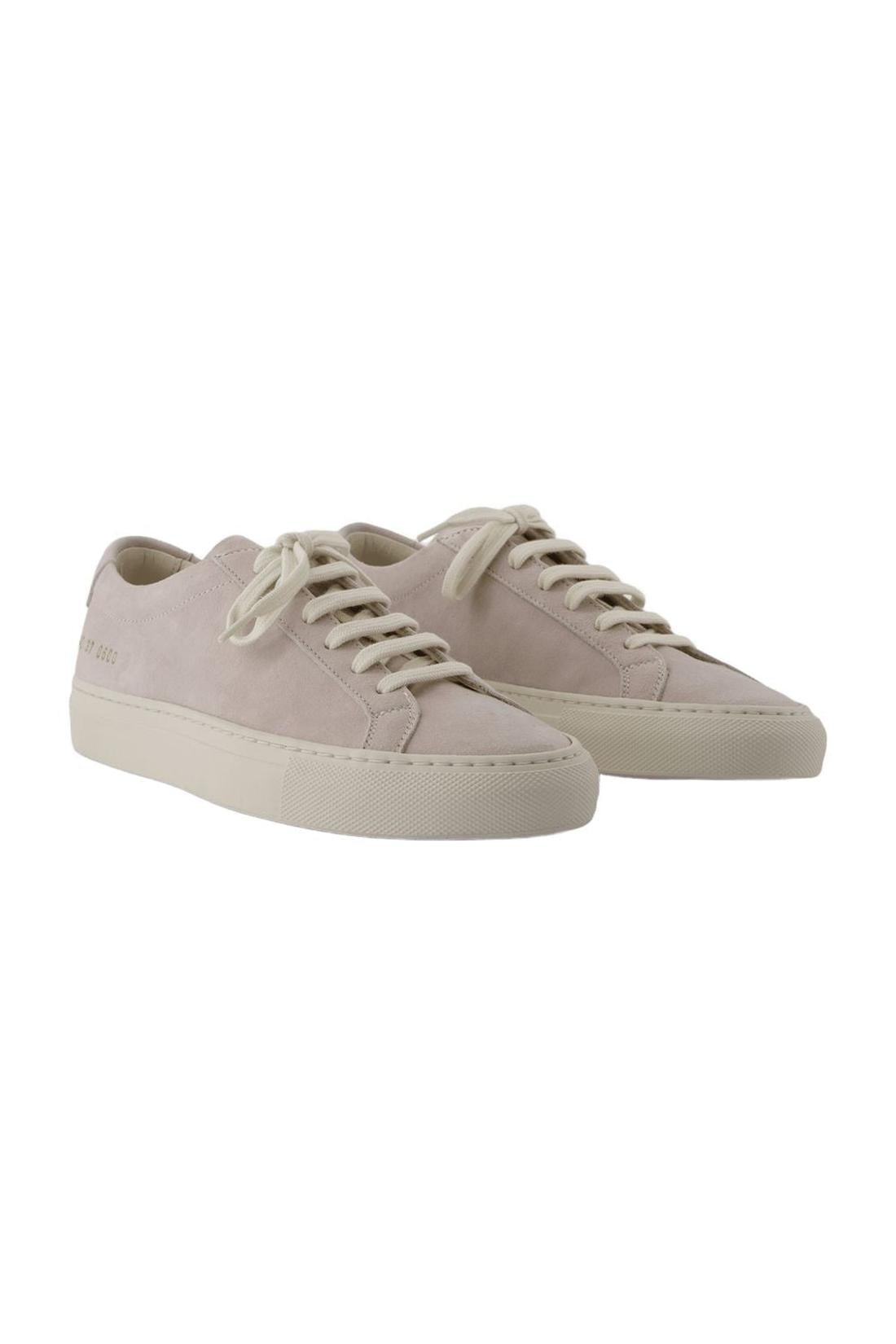 Contrast Achilles Sneakers - COMMON PROJECTS - Leder - Beige
