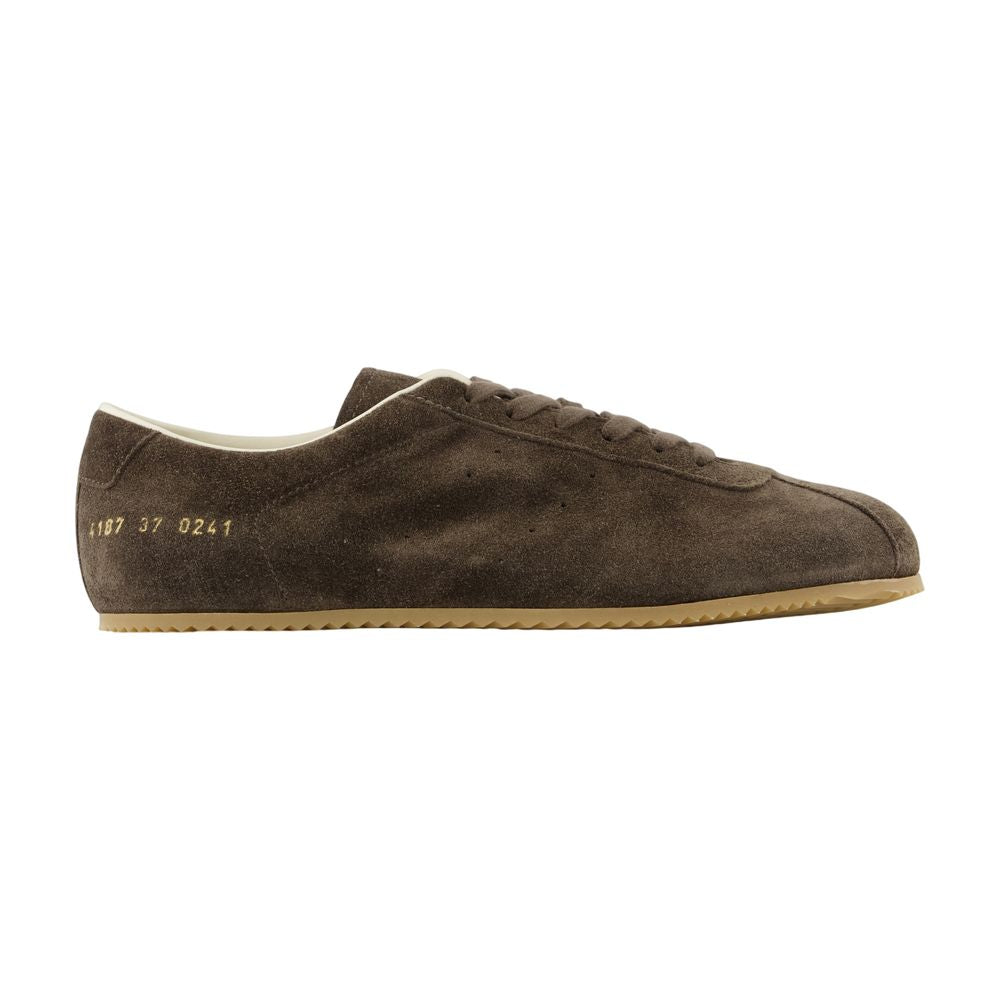 Sneakers Driving Shoe - COMMON PROJECTS - Leder - Khaki