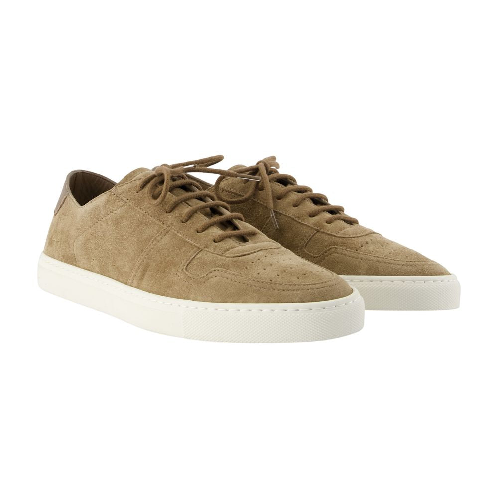 Sneakers Bball Slim Deconstructed – COMMON PROJECTS – Leder – Khaki