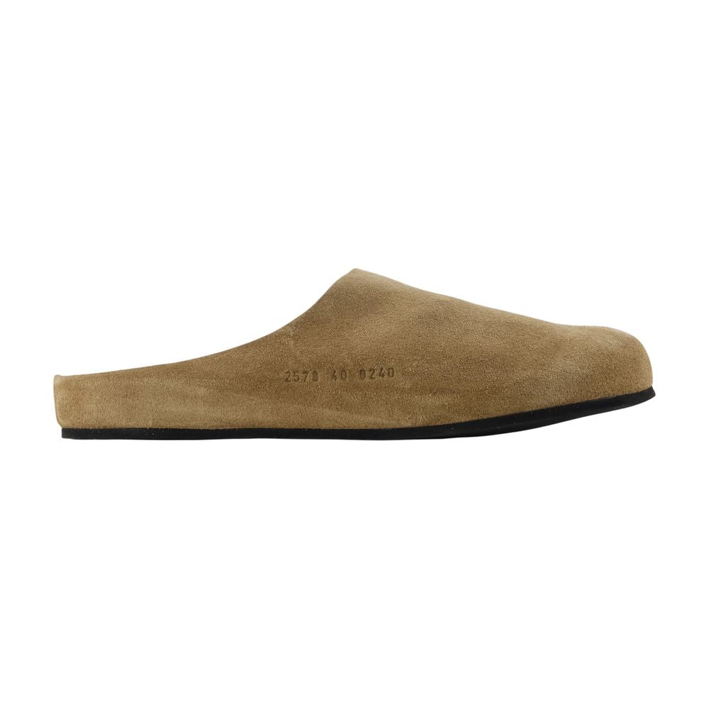 Clog Pantoletten - COMMON PROJECTS - Leder - Beige