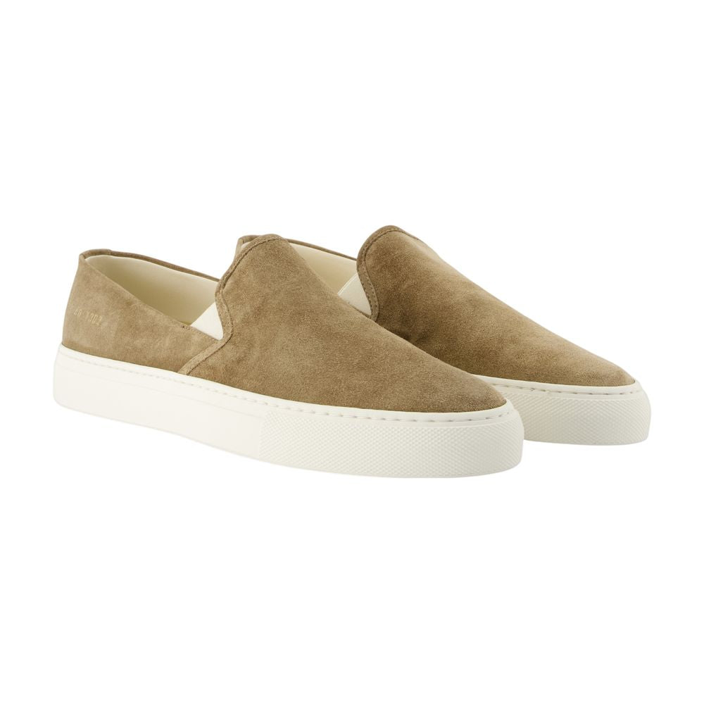 Sneakers Minimal Slip On - COMMON PROJECTS - Leder - Beige
