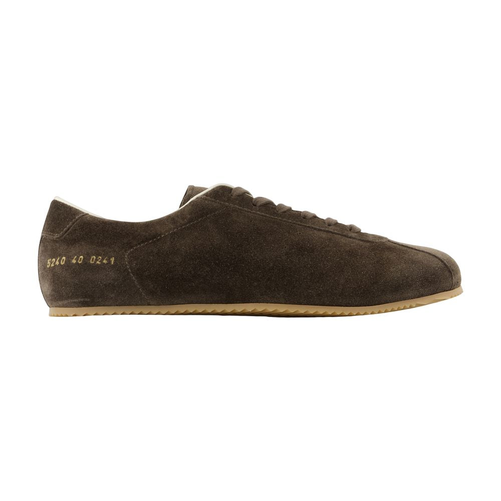 Sneakers Driving Shoe - COMMON PROJECTS - Leder - Khaki