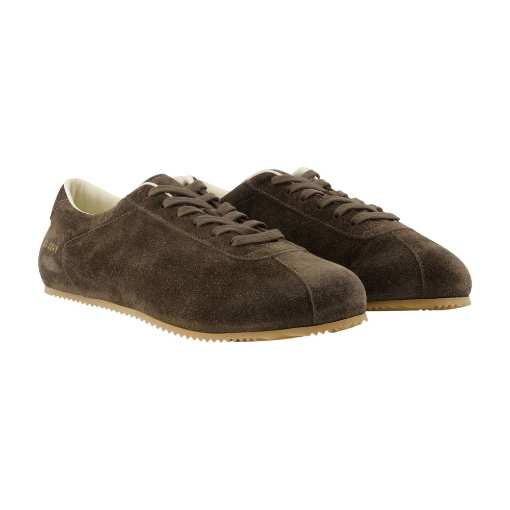 Sneakers Driving Shoe - COMMON PROJECTS - Leder - Khaki