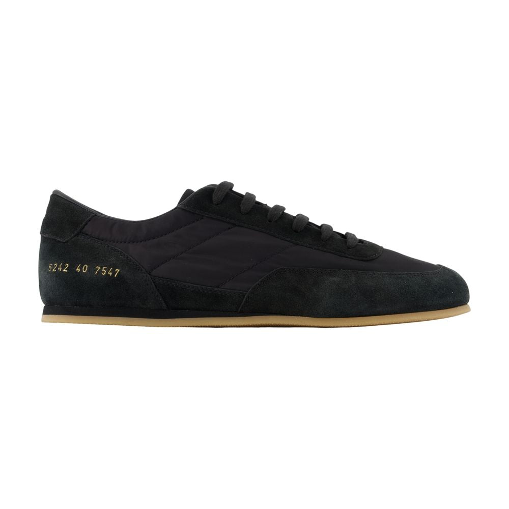 Minimal Slip Sneakers - COMMON PROJECTS - Leder - Schwarz