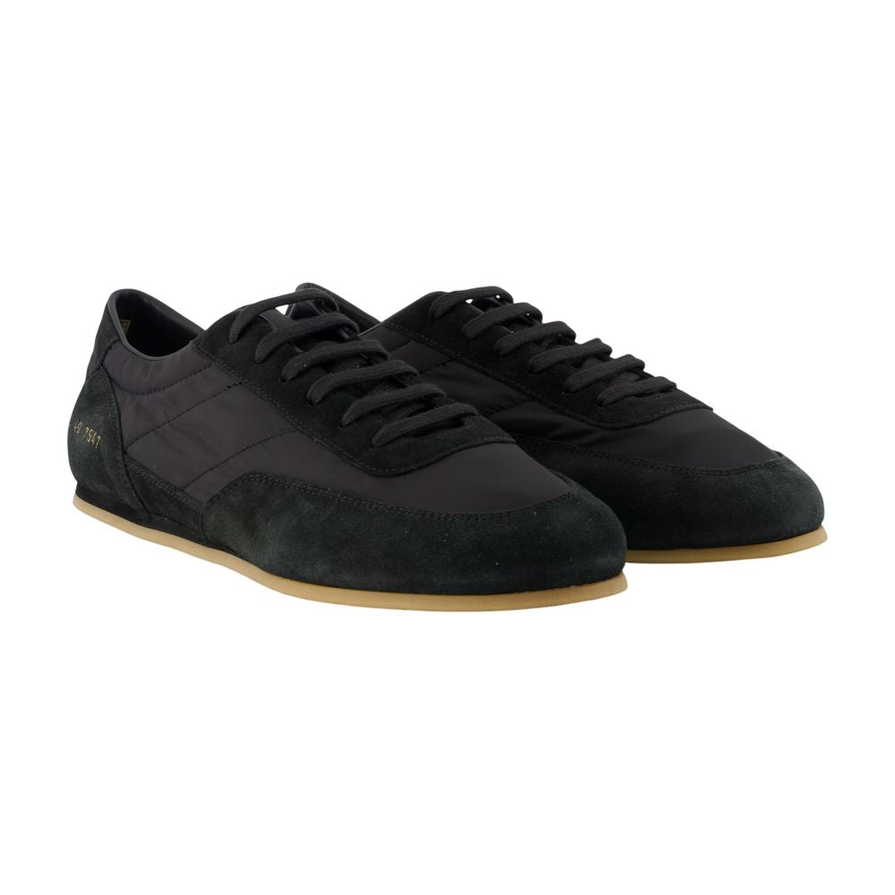 Minimal Slip Sneakers - COMMON PROJECTS - Leder - Schwarz