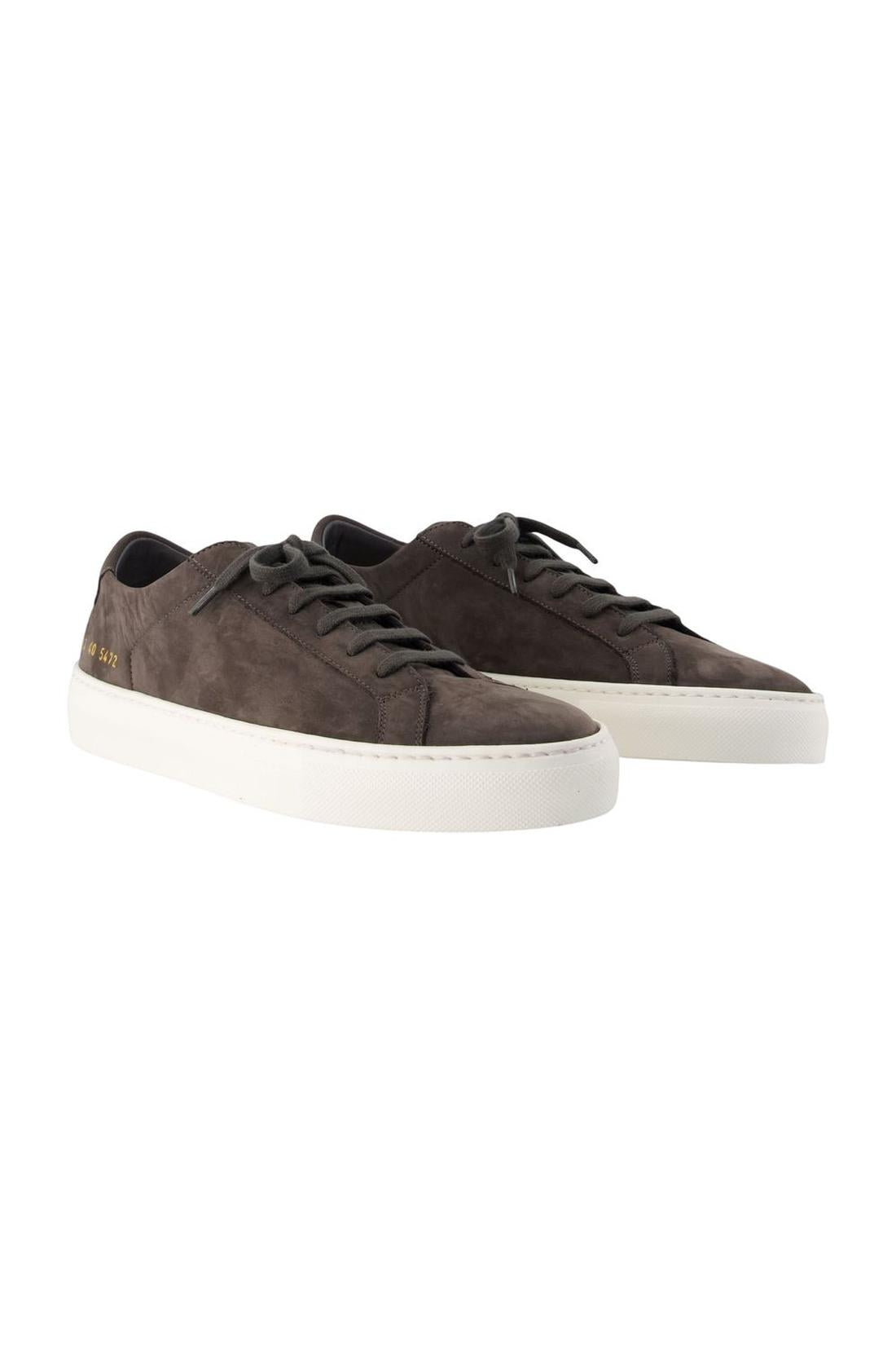 Sneaker Achilles Piuma – COMMON PROJECTS – Leder – Dunkelgrau