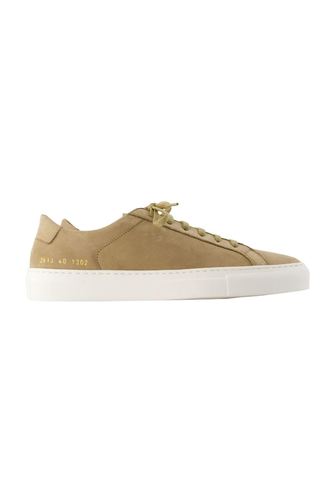 Sneakers Achilles Piuma – COMMON PROJECTS – Leder – Beige