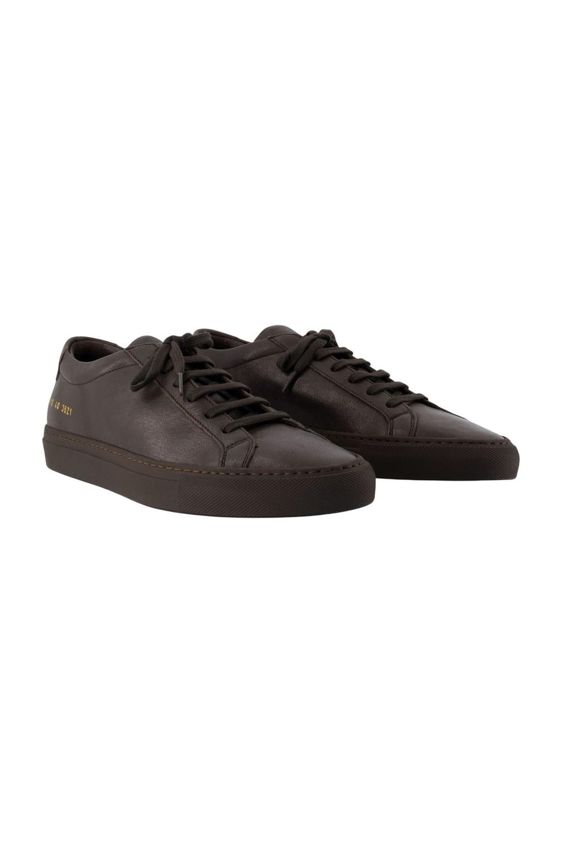 Sneakers Achilles Premium – COMMON PROJECTS – Leder – Braun