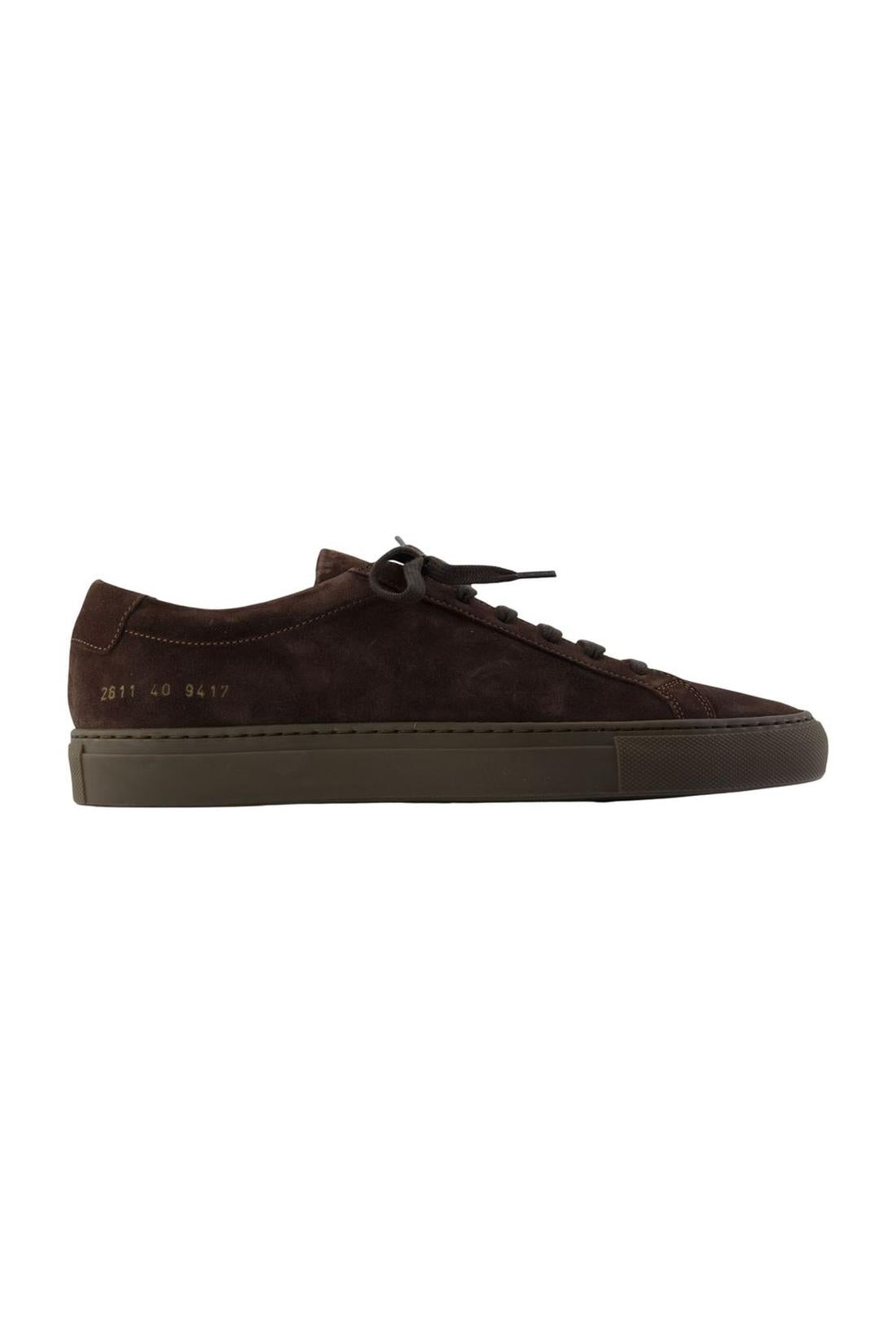 Sneakers Achilles Premium – COMMON PROJECTS – Leder – Braun