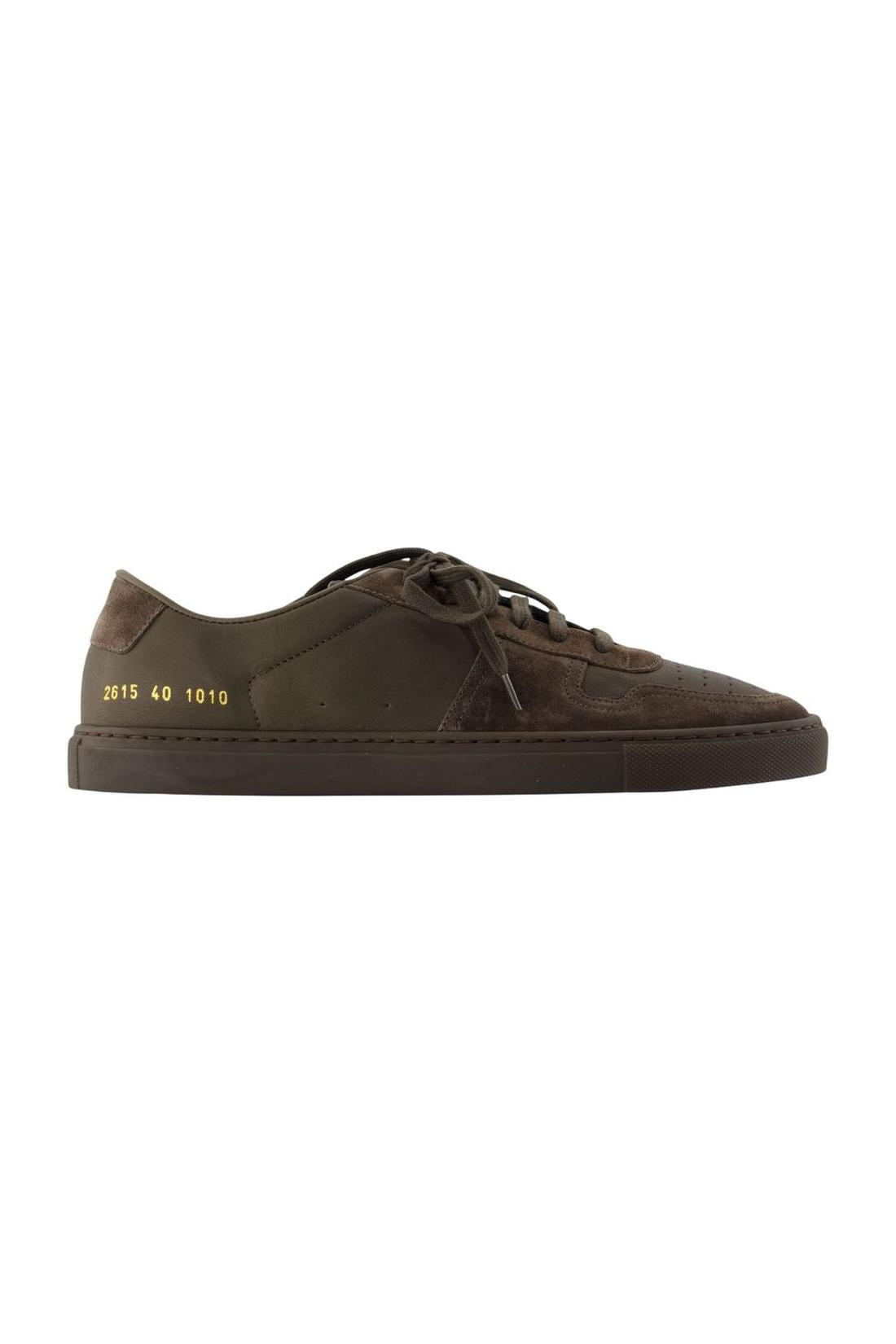 Sneakers Bball Duo – COMMON PROJECTS – Leder – Khaki
