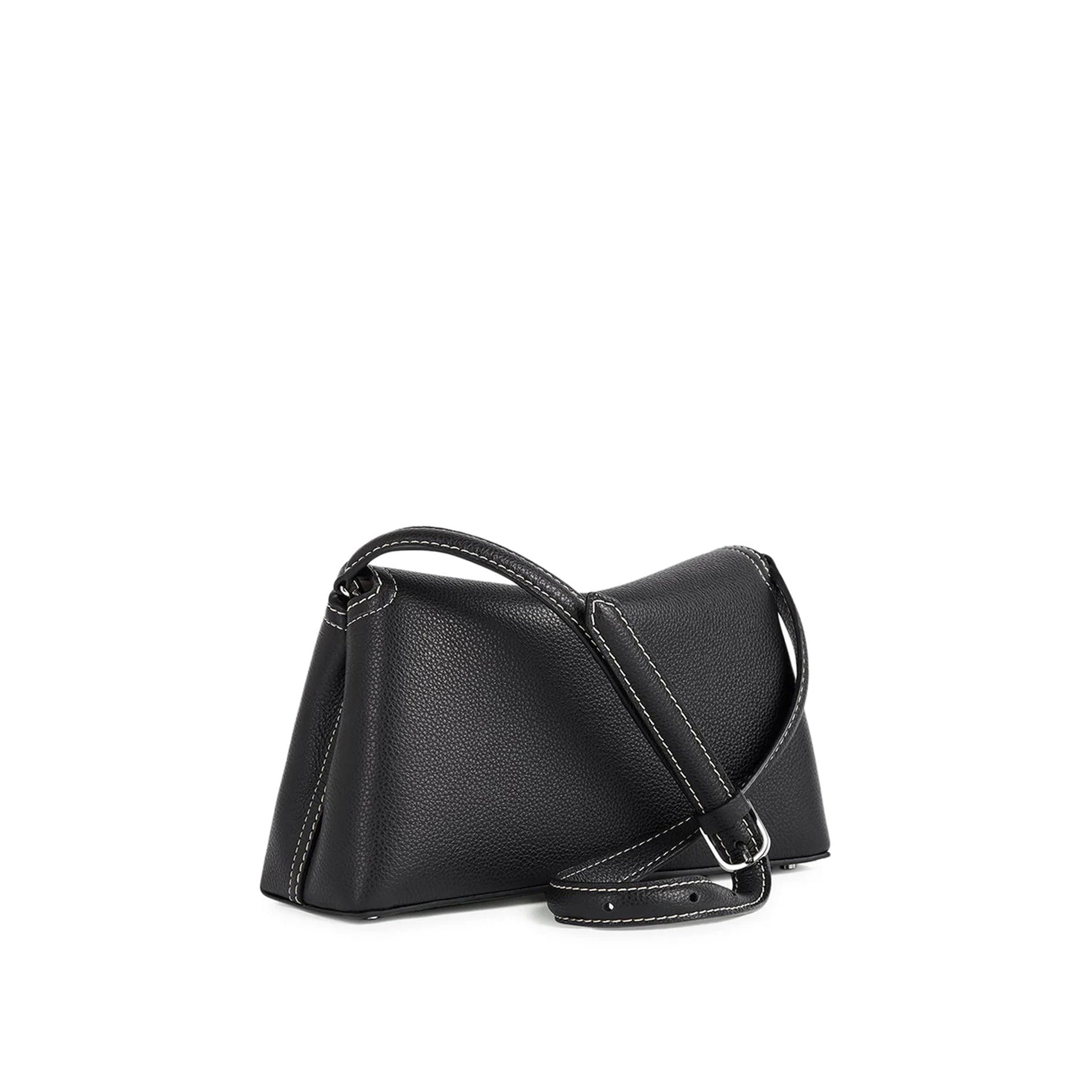 Toteme-Toteme T-Lock clutch Bag-WOMEN BAGS-Black-Deal-Outlet-by-ARCHIVIST