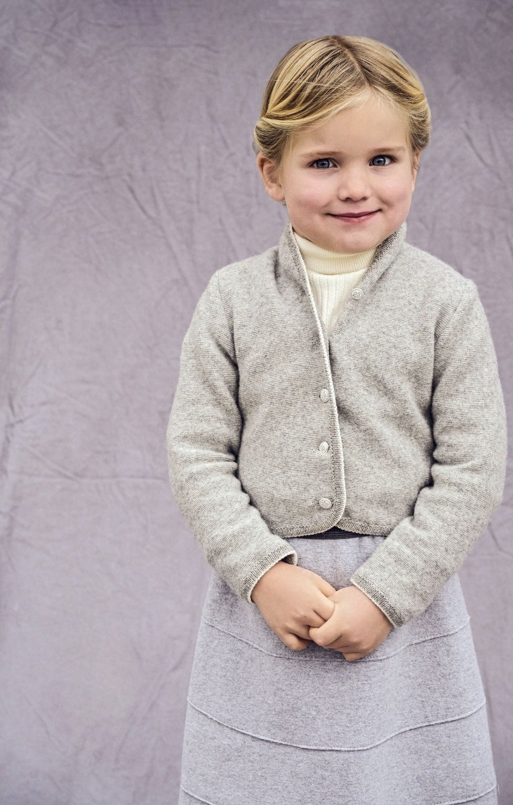 Kinder Strickjacke Daberspitze