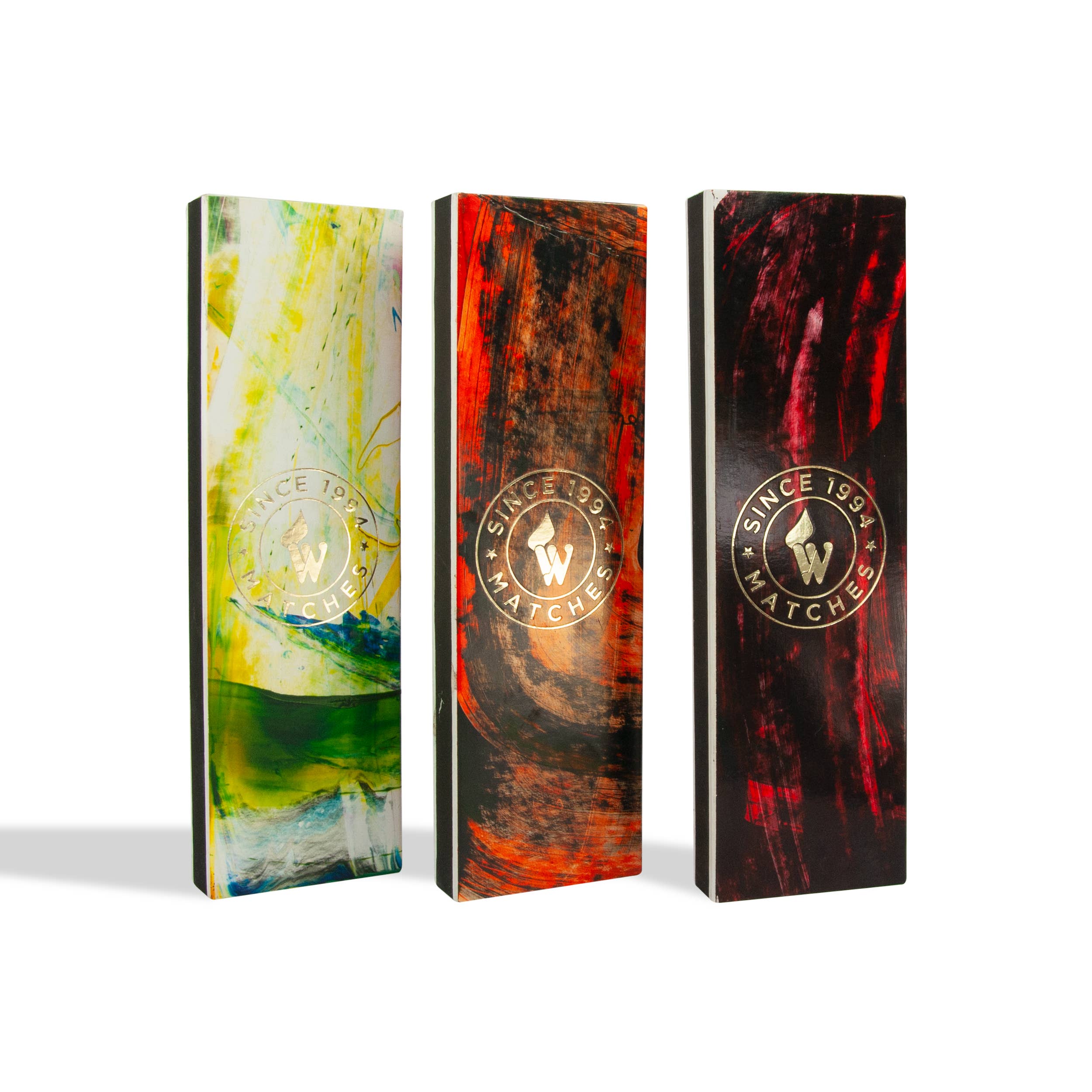 Verdancia-"ART" Premium Streichhölzer – Handbemalte Design-Streichhölzer, Unikat & nachhaltig-Streichhölzer-Black-Deal-Outlet-by-ARCHIVIST