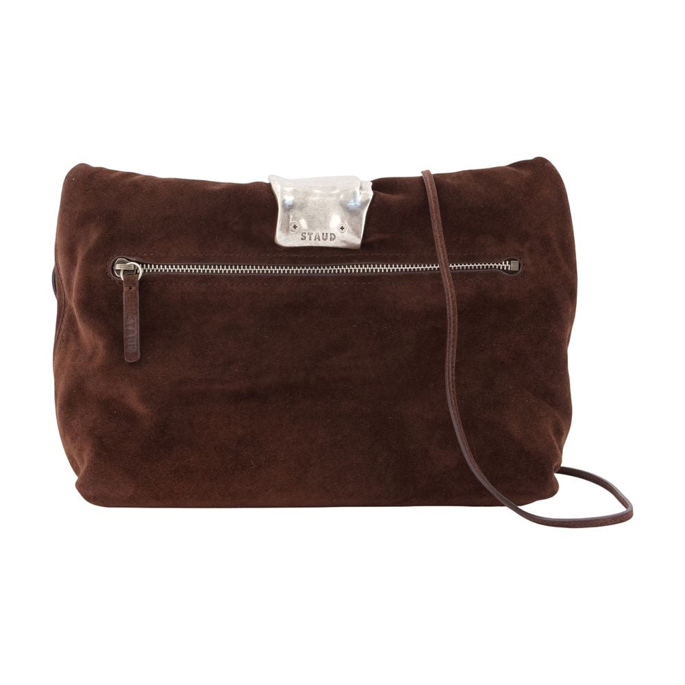 Cuff Clutch - Staud - Leder - Braun