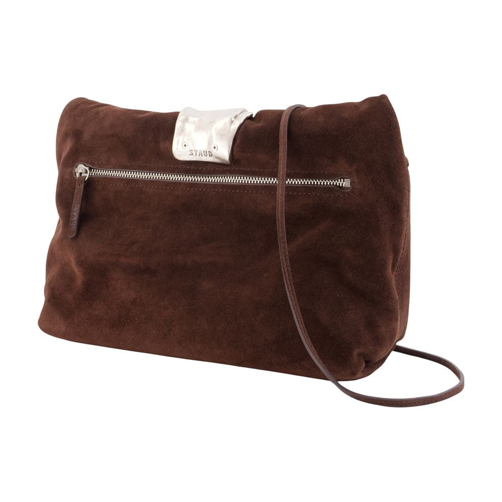 Cuff Clutch - Staud - Leder - Braun