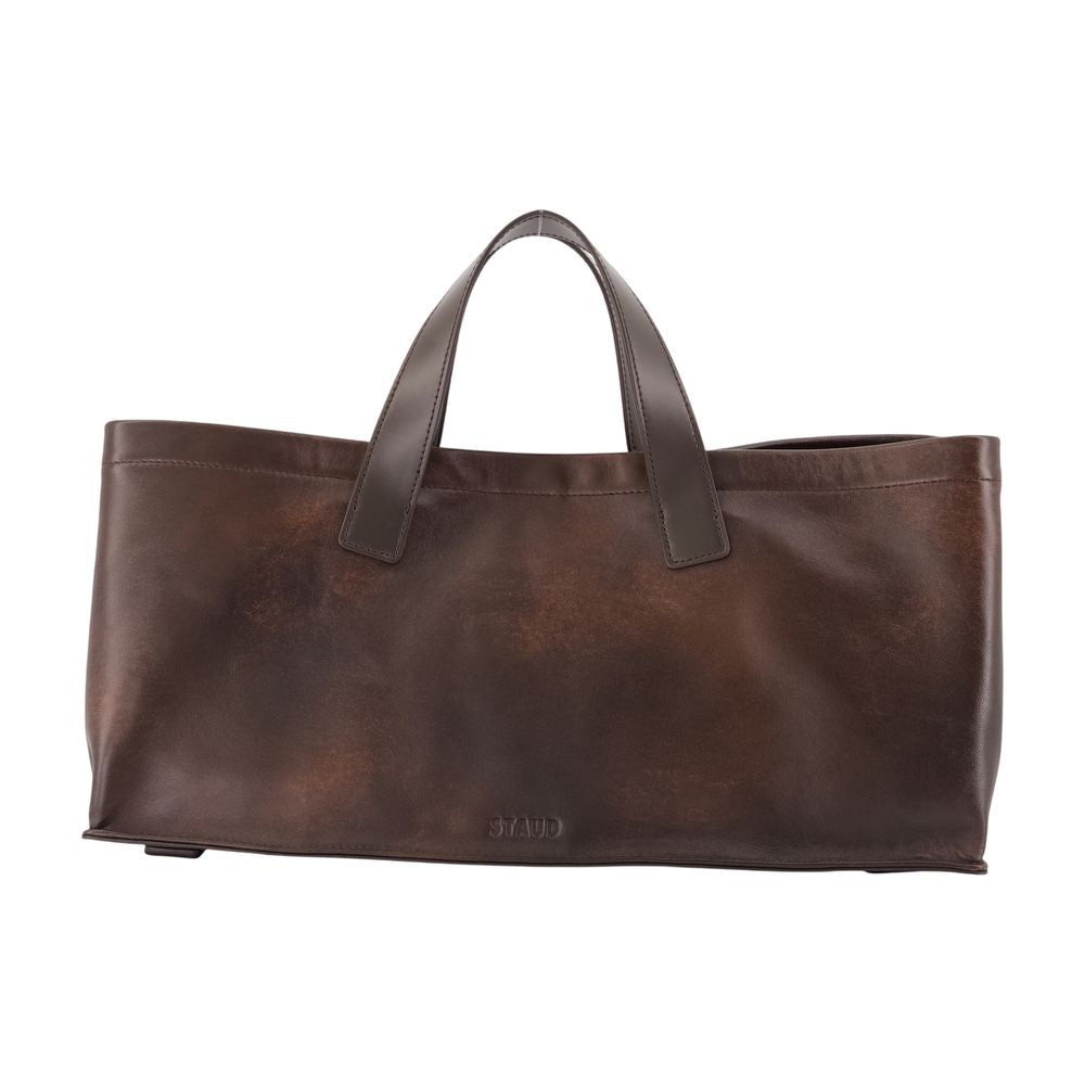 Handtasche „Port“ – Staud – Leder – Braun