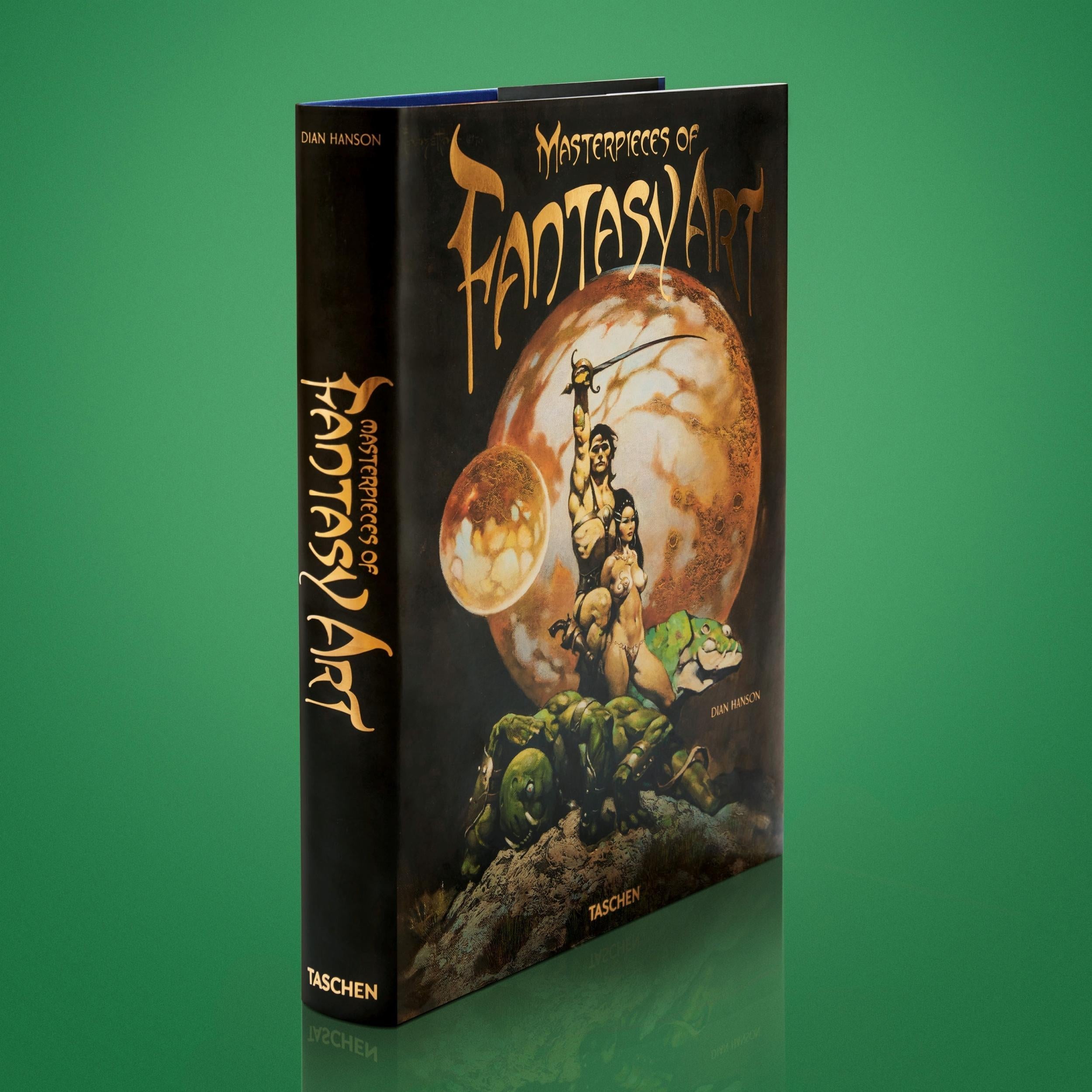 Taschen-Masterpieces of Fantasy Art (German, French, English)-Art-Black-Deal-Outlet-by-ARCHIVIST