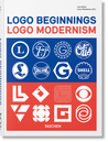 Taschen-Logo Beginnings. Logo Modernism. 45th Ed. (German, French, English)-Graphic Design-Black-Deal-Outlet-by-ARCHIVIST