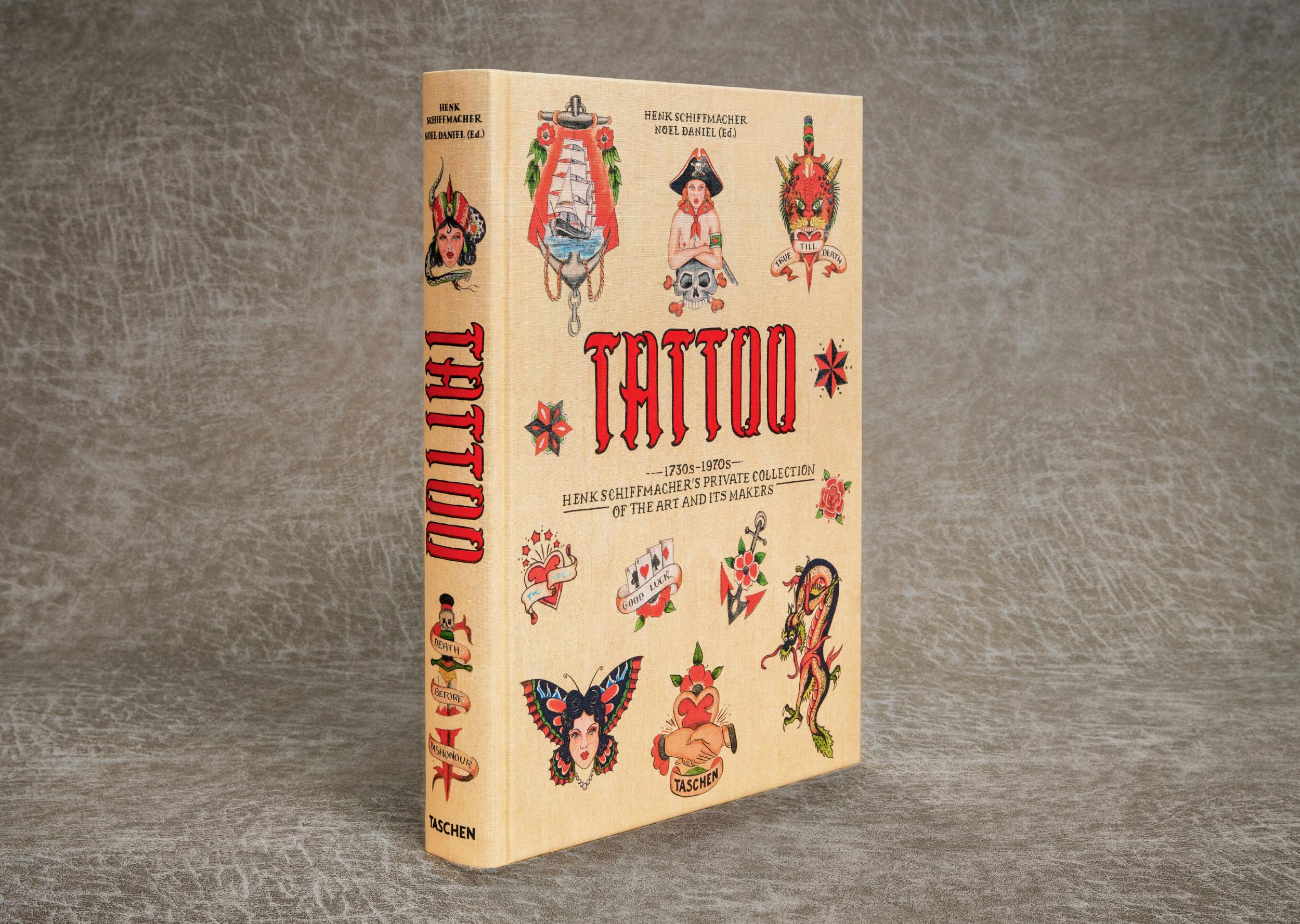 Taschen-TATTOO. 1730s-1970s. Henk Schiffmacher’s Private Collection (German, French, English)-Pop Culture-Black-Deal-Outlet-by-ARCHIVIST