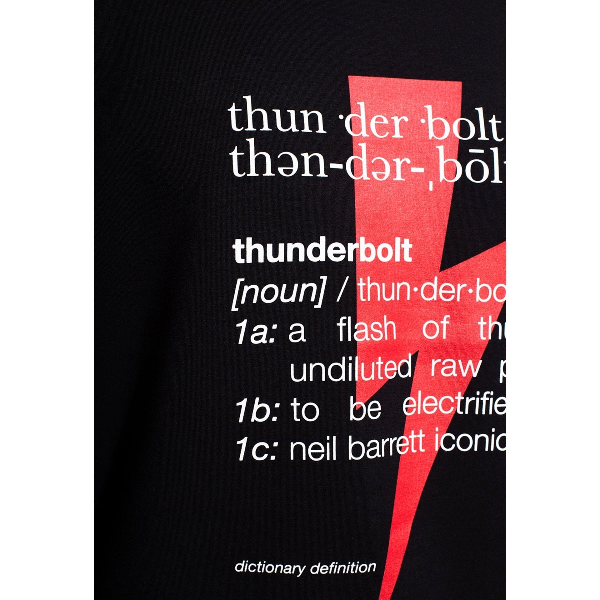 Neil Barrett-Neil Barrett Logo Sweatshirt-MEN CLOTHING-Black-Deal-Outlet-by-ARCHIVIST