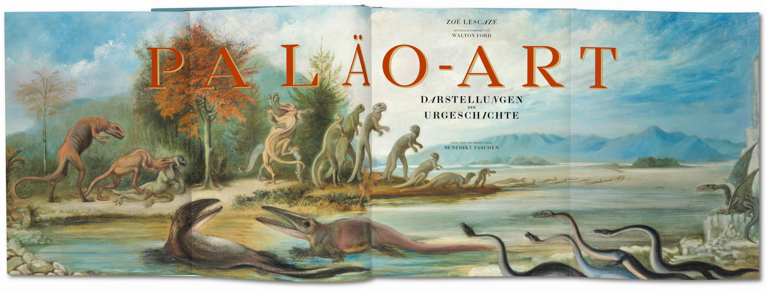 Taschen-Paleoart. Visions of the Prehistoric Past (English)-Art-Black-Deal-Outlet-by-ARCHIVIST