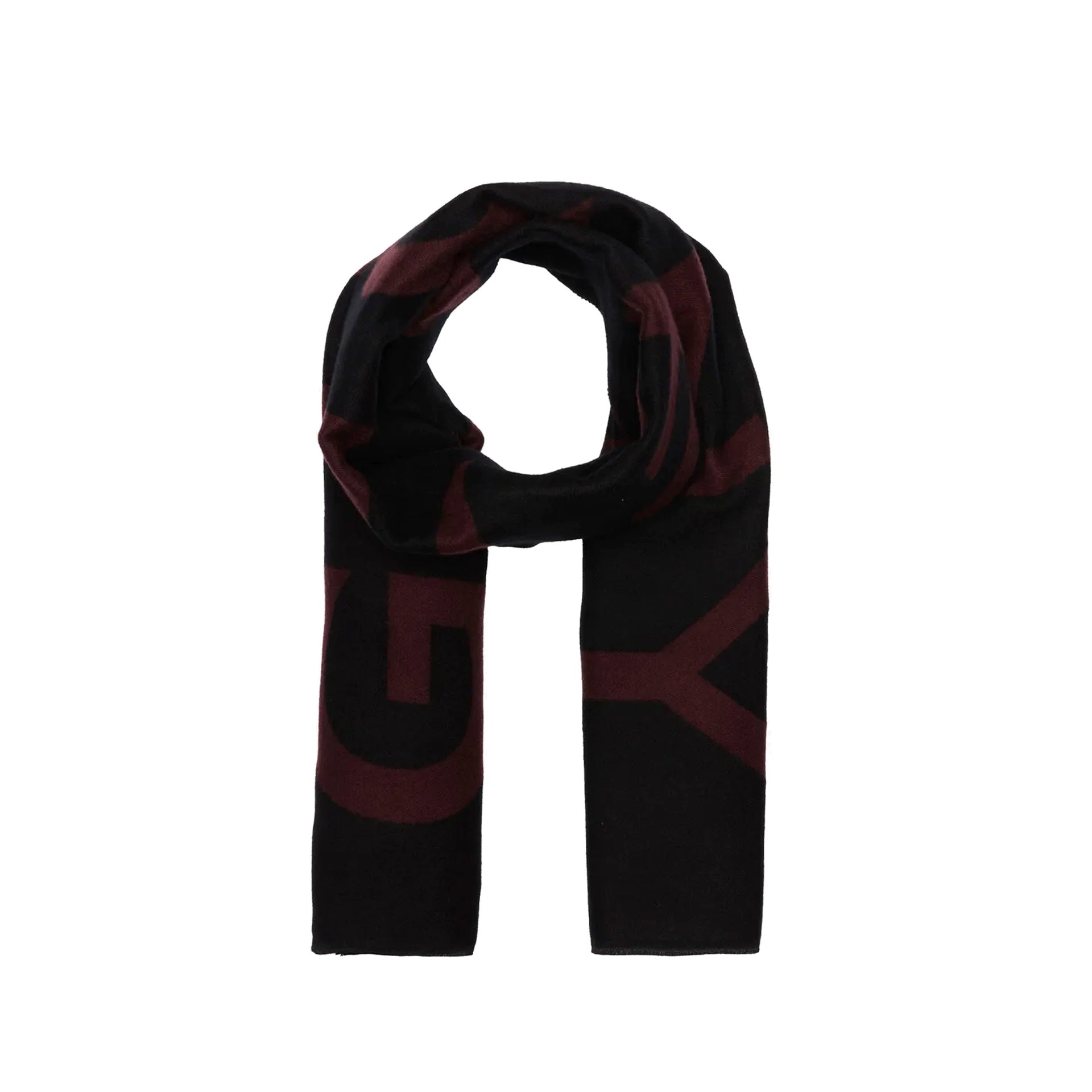 Givenchy-Givenchy Wool Logo Scarf-MEN ACCESSORIES-Black-Deal-Outlet-by-ARCHIVIST
