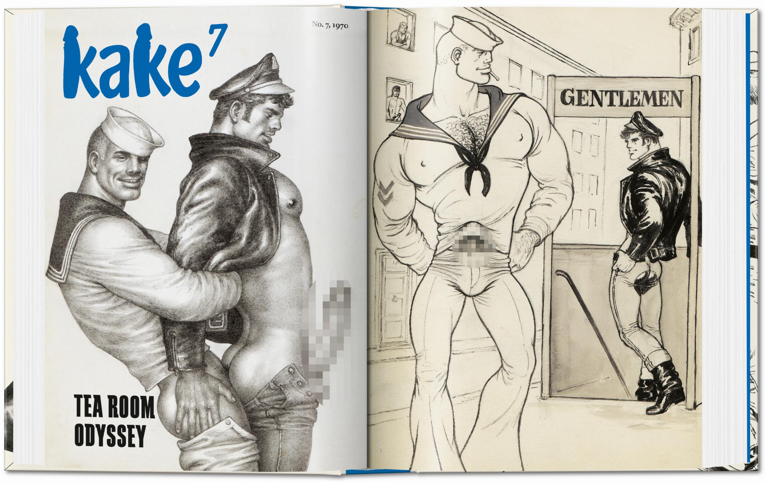 Taschen-Tom of Finland. The Complete Kake Comics. 45th Ed. (German, French, English)-Sexy Books-Black-Deal-Outlet-by-ARCHIVIST