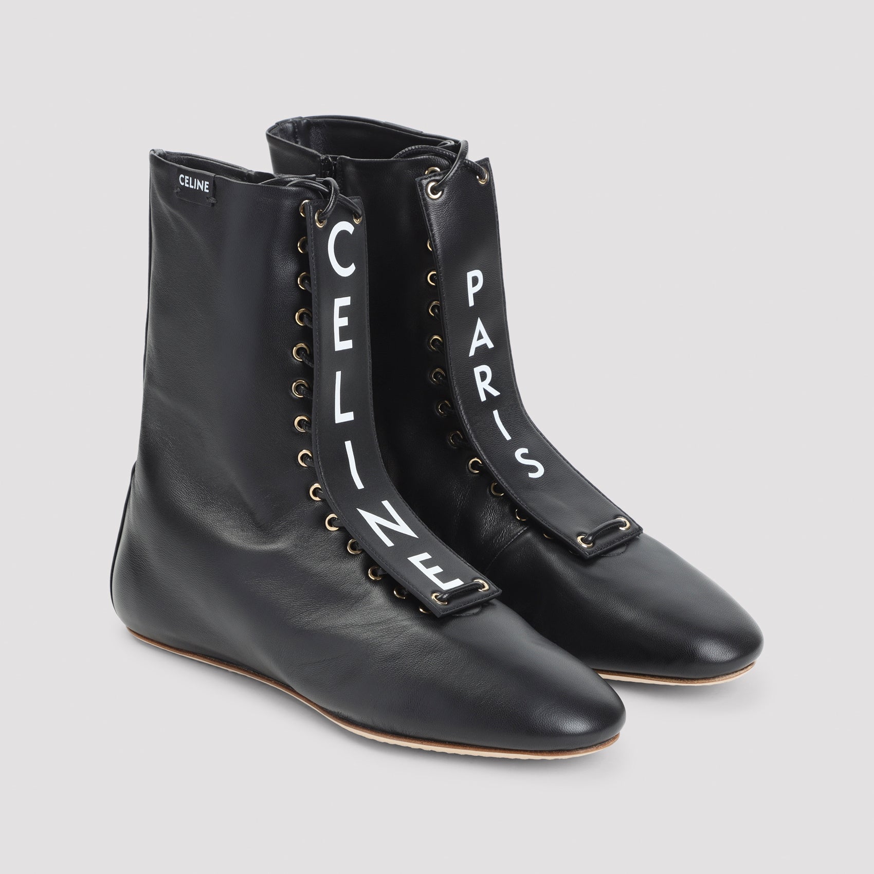 Celine Lace-Up Boot - WOMEN SHOES - Celine - T.Luxy