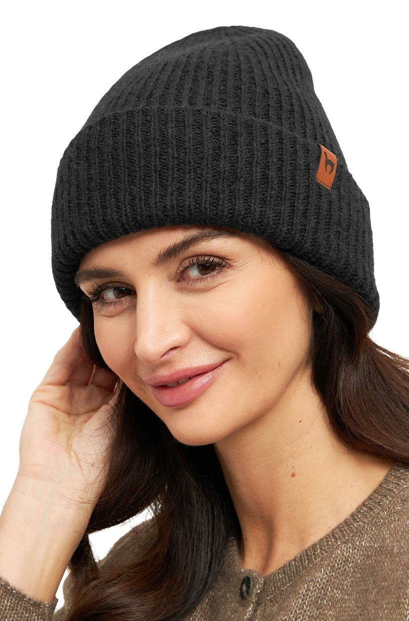 Verdancia-Apu Kuntur - Alpaka Mütze - Paca-Mütze-Black-Deal-Outlet-by-ARCHIVIST