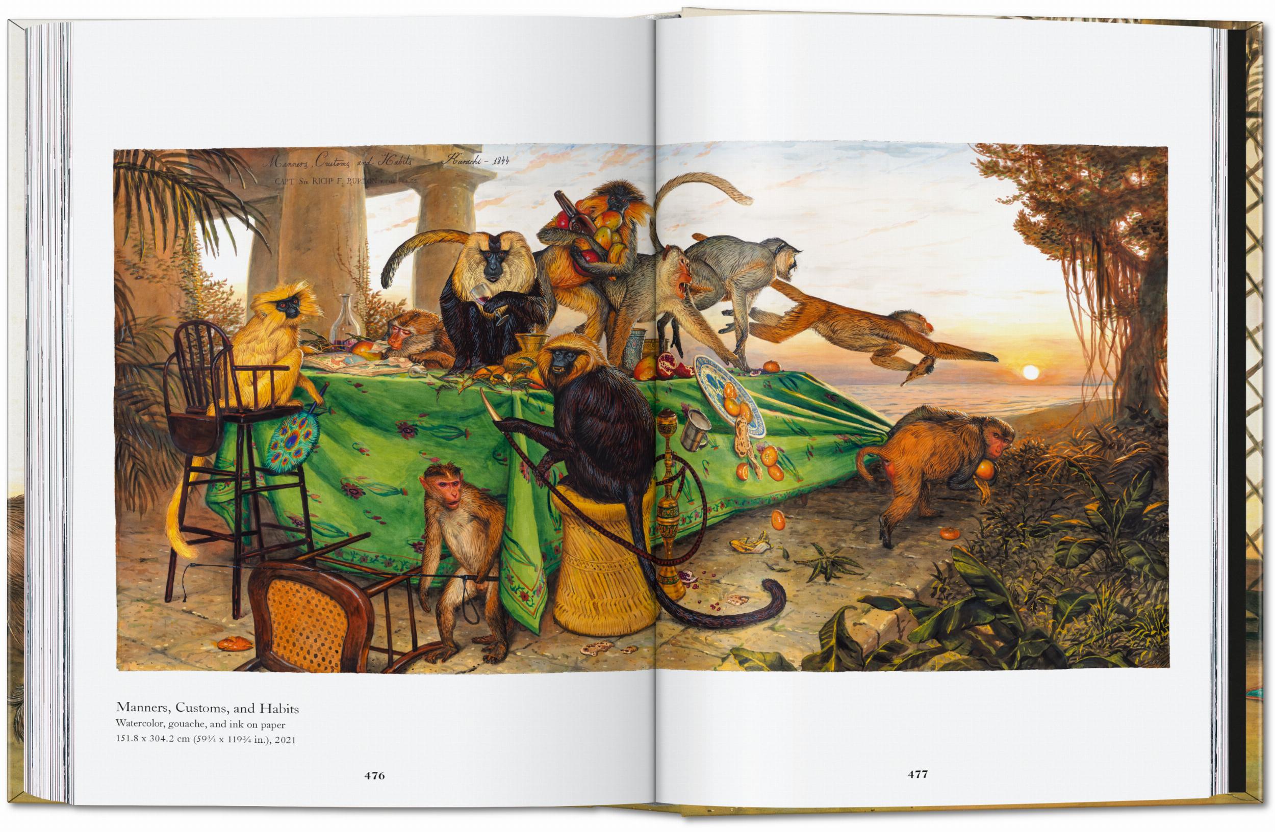 Taschen-Walton Ford. 40th Ed. (German, French, English)-Art-Black-Deal-Outlet-by-ARCHIVIST